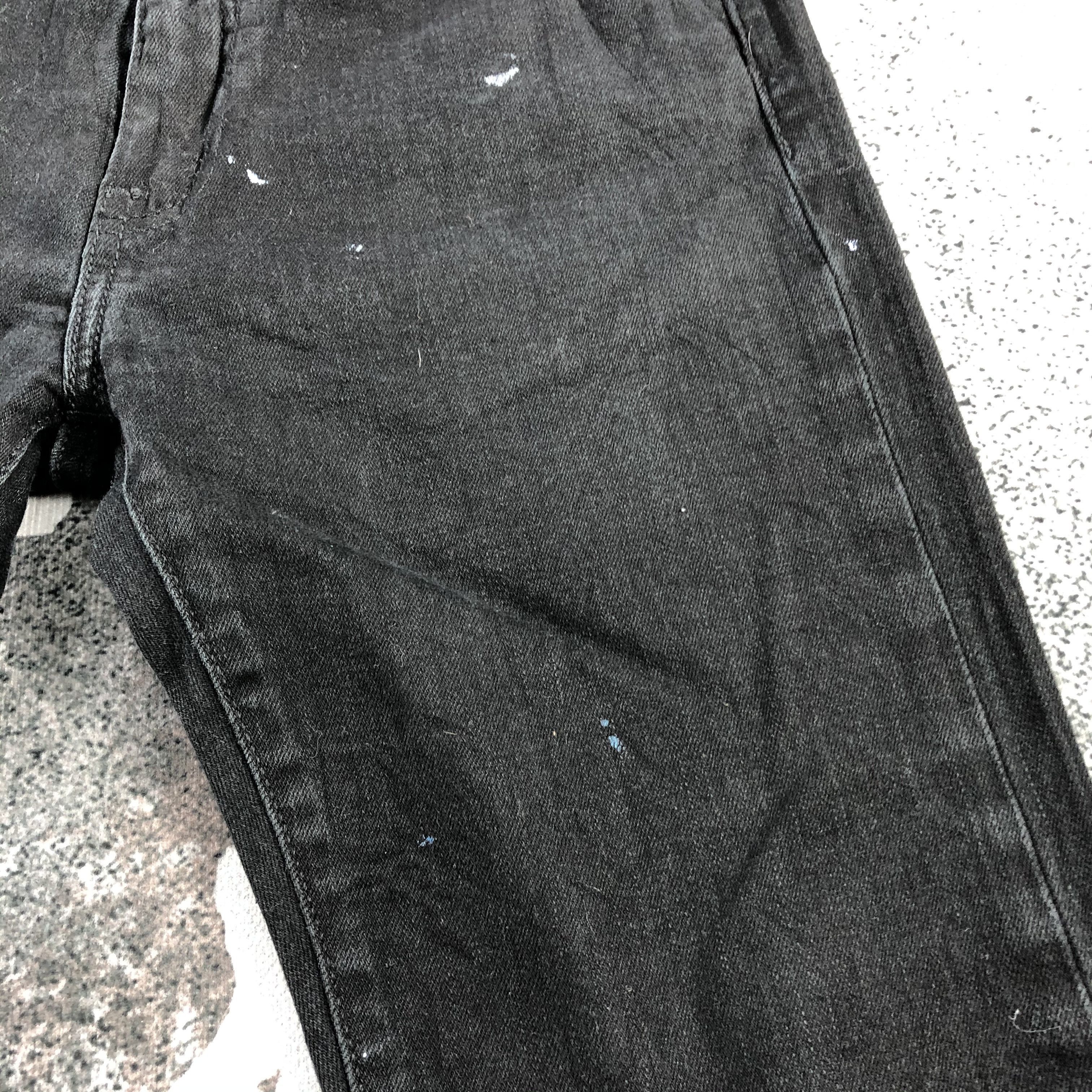 Levi's Levis 512 Jeans Faded Black Denim KJ1013 Size US 30 / EU 46 - 9 Thumbnail
