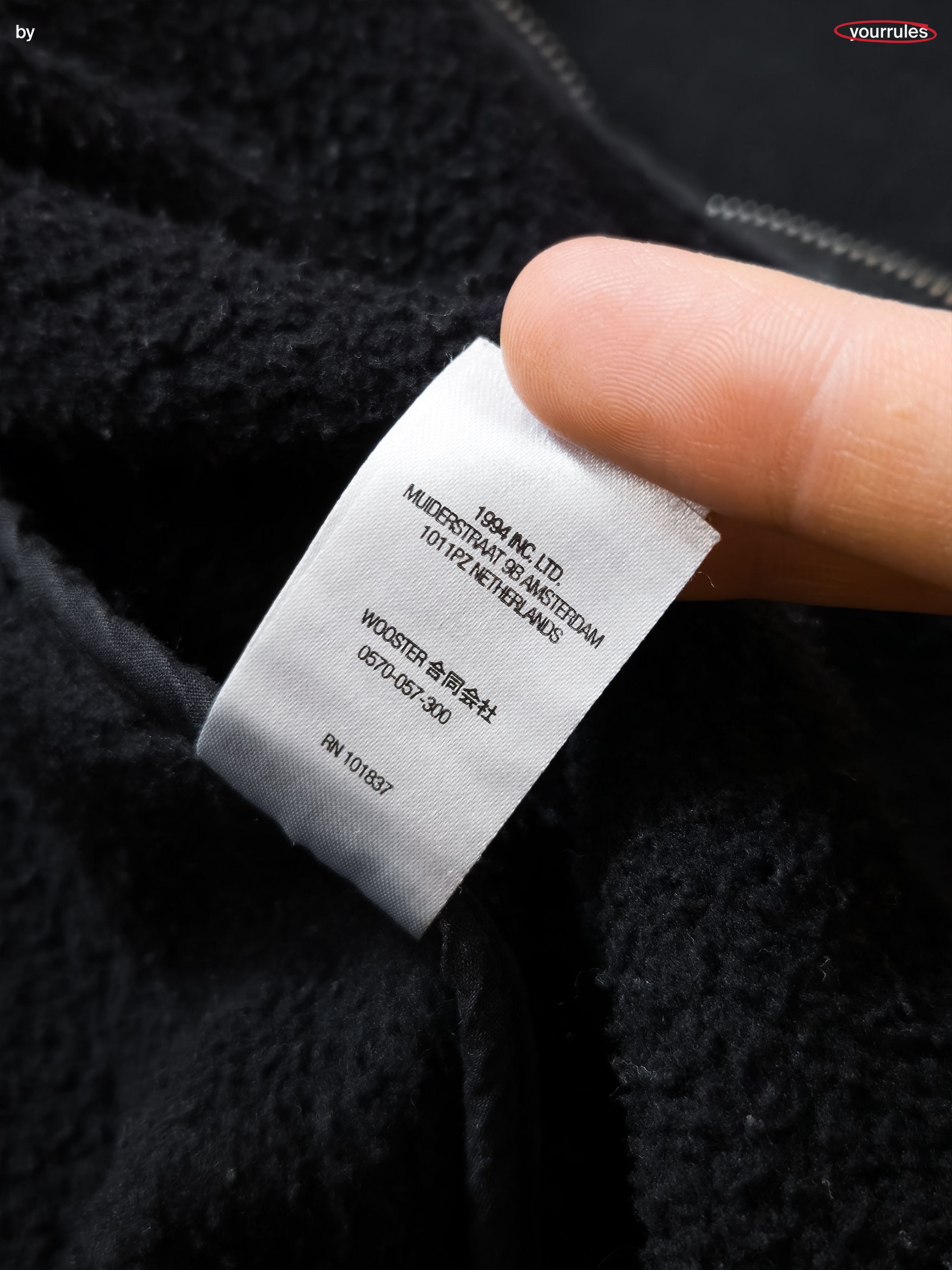 Supreme × True Religion Supreme x True Religion Zip-up hoodie (black) Size US M / EU 48-50 / 2 - 9 Thumbnail