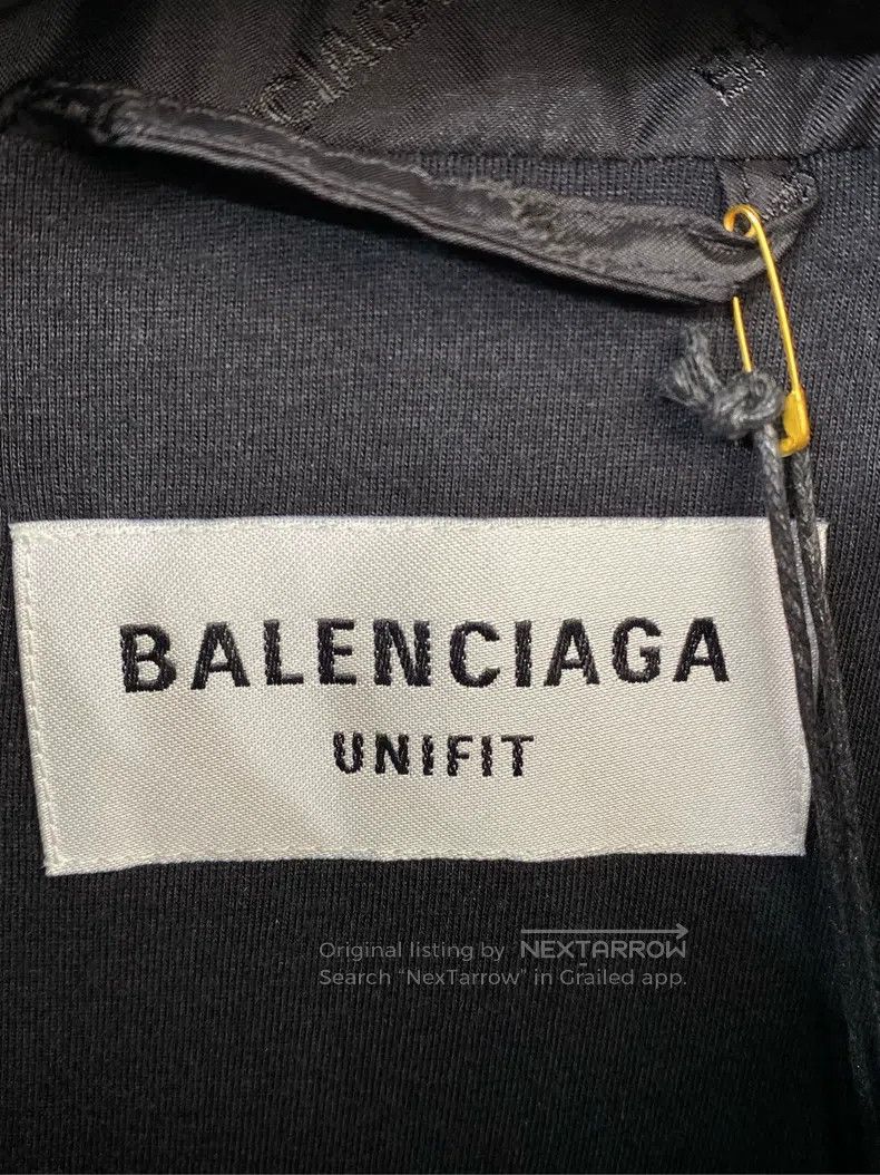 Balenciaga Balenciaga Jacket, windbreaker with full print barrage log Size US M / EU 48-50 / 2 - 6 Thumbnail