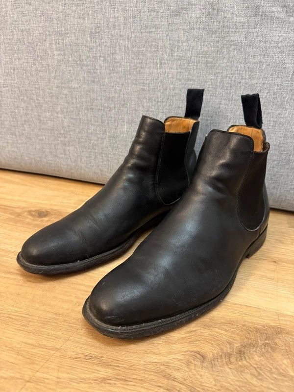 Church's Church's Amberley Ankle Chelsea Boots Leather Black 40,5 Size US 7.5 / EU 40-41 - 6 Thumbnail
