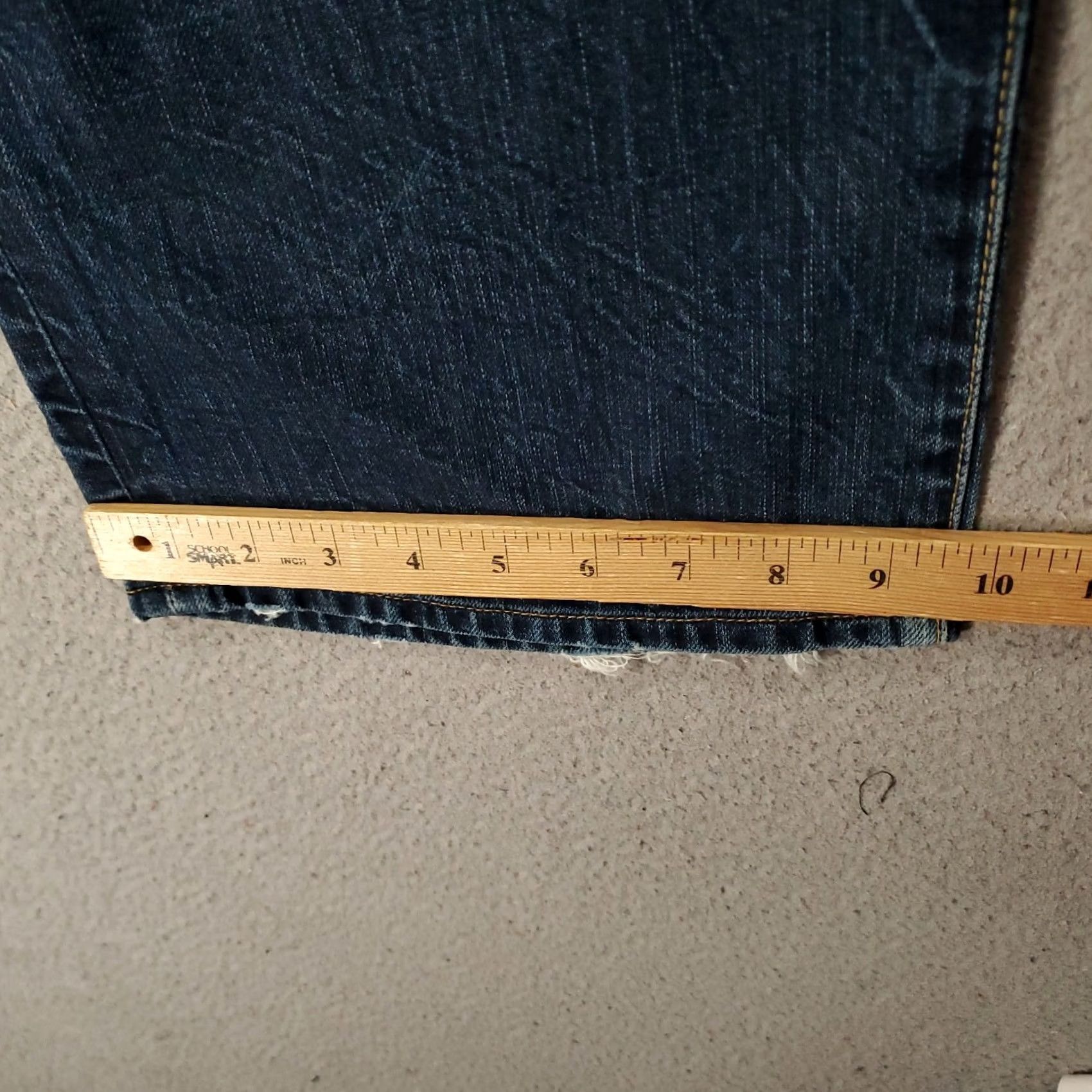Lucky Brand Lucky Brand Jeans Mens 40x30 Blue Medium Wash 181 Relaxed Straight Denim Baggy Size US 40 / EU 56 - 5 Thumbnail