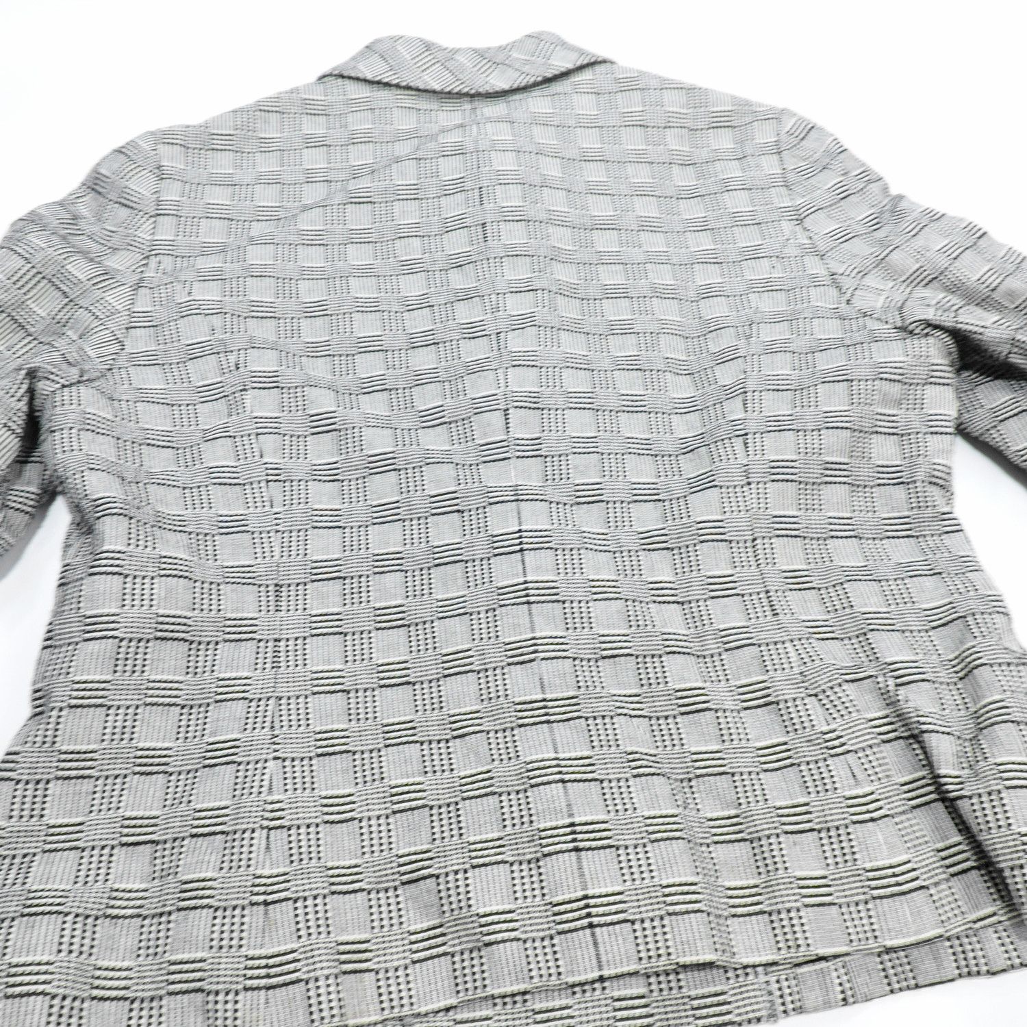 Givenchy GIVENCHY NOUVELLS BOUTIQUE HOUNDSTOOTH GLEN PLAID JACKET Size L / US 10 / IT 46 - 11 Thumbnail