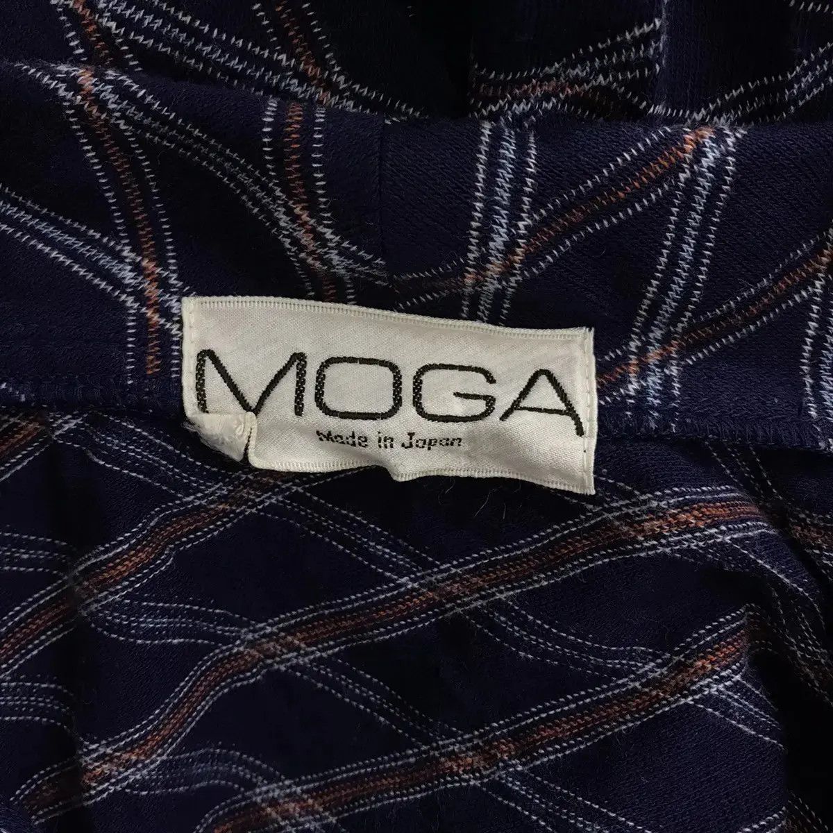 Vintage Vintage MOGA TARTAN MONOGRAM Polo Tee Shirt Made In Japan Size US M / EU 48-50 / 2 - 4 Thumbnail