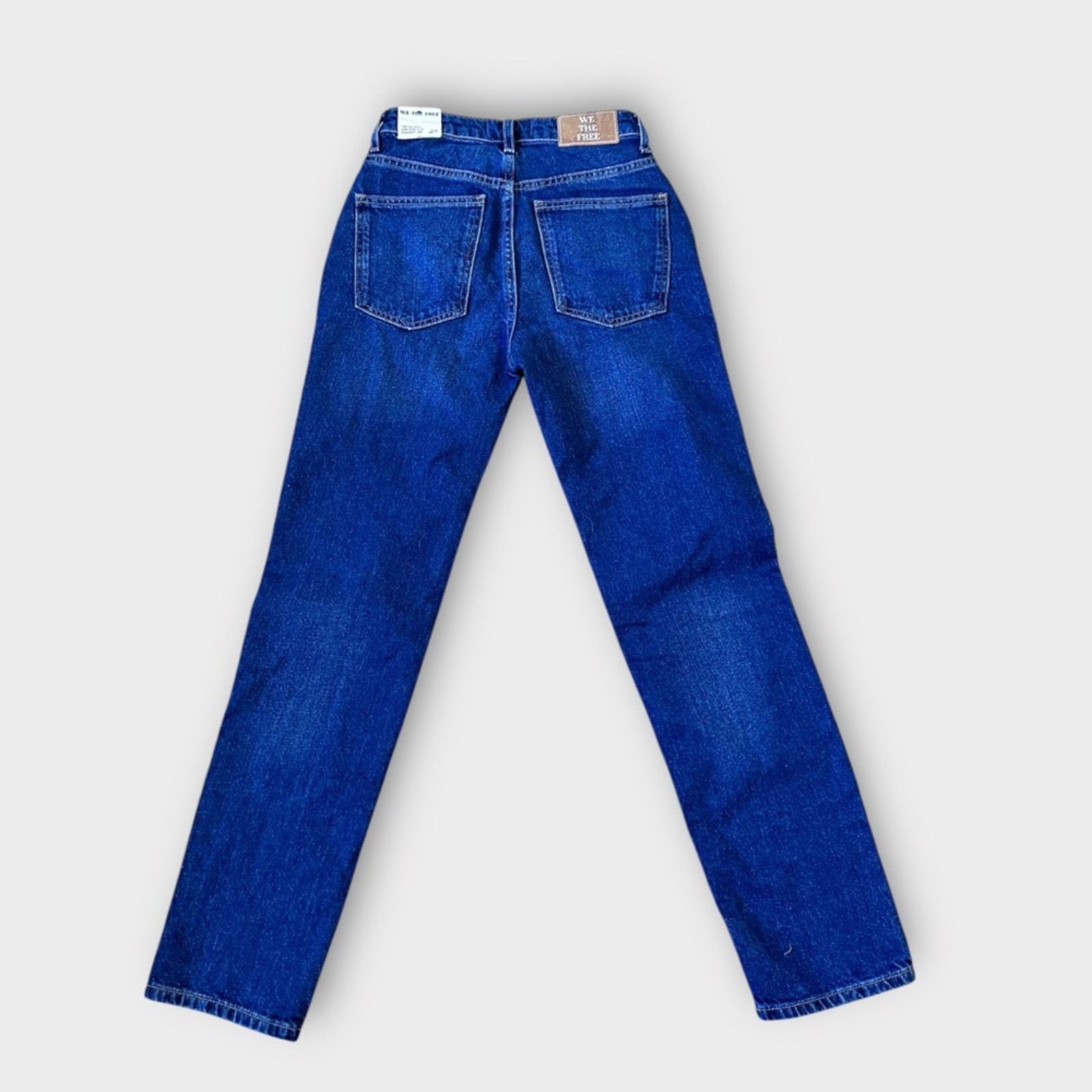 Free People NWT Free People The Pacifica Straight Leg Jean Size 24" / US 00 / IT 34 - 8 Thumbnail