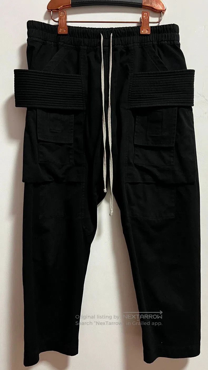 Rick Owens Drkshdw Rick Owens Drkshdw Cotton Cropped Pants. Size US 26 / EU 42 - 1 Thumbnail
