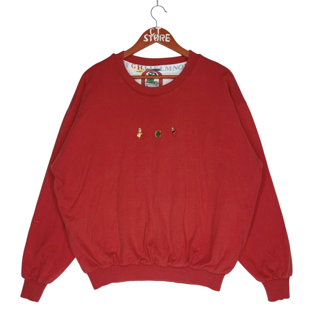 Cartoon Network × Vintage Vintage Sesame Street Reversible Sweatshirt Size M Size US M / EU 48-50 / 2 - 3 Thumbnail