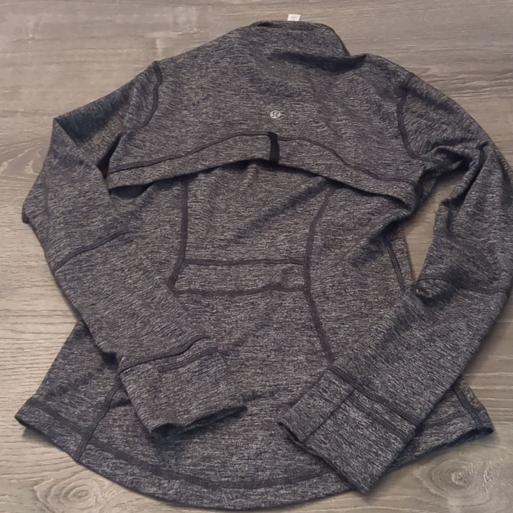 Lululemon Lululemon heathered black (first release) define jacket sz 4 Size S / US 4 / IT 40 - 5 Thumbnail