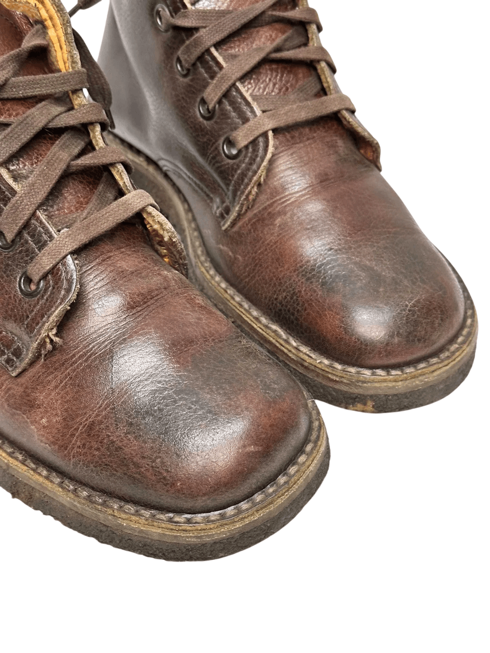 14th Addiction Brown vintage AS98 boots Guidi artisanal style Size US 7 / EU 40 - 12 Thumbnail
