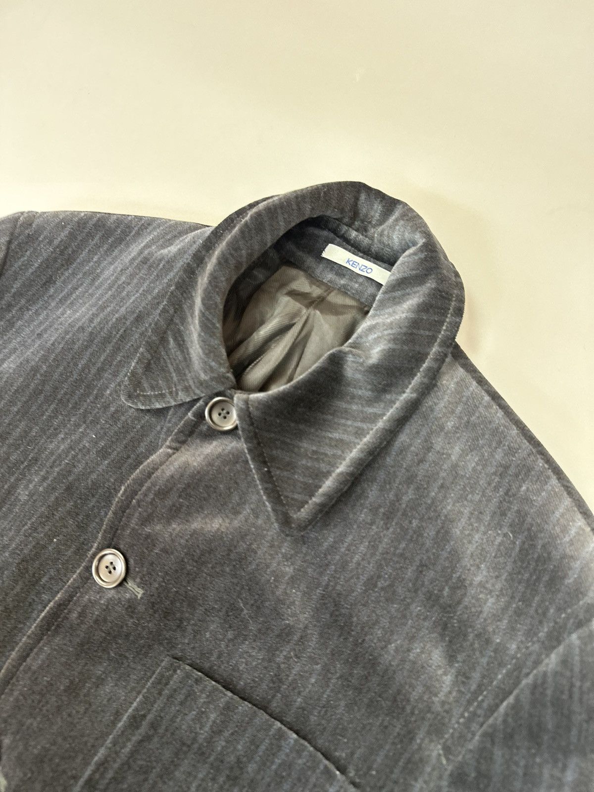 Kenzo Vintage Corduroy Mid Coat by Kenzo Size US L / EU 52-54 / 3 - 3 Thumbnail