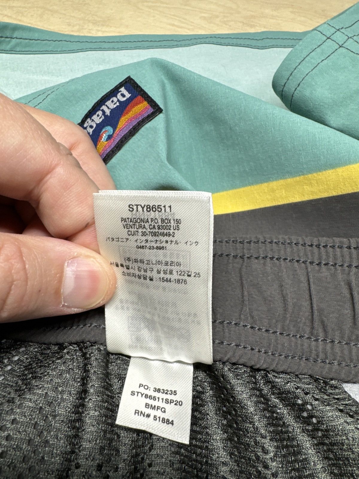 Patagonia Patagonia men’s stretch wavefarer volley 16 Sz Xl Size US 38 / EU 54 - 4 Thumbnail