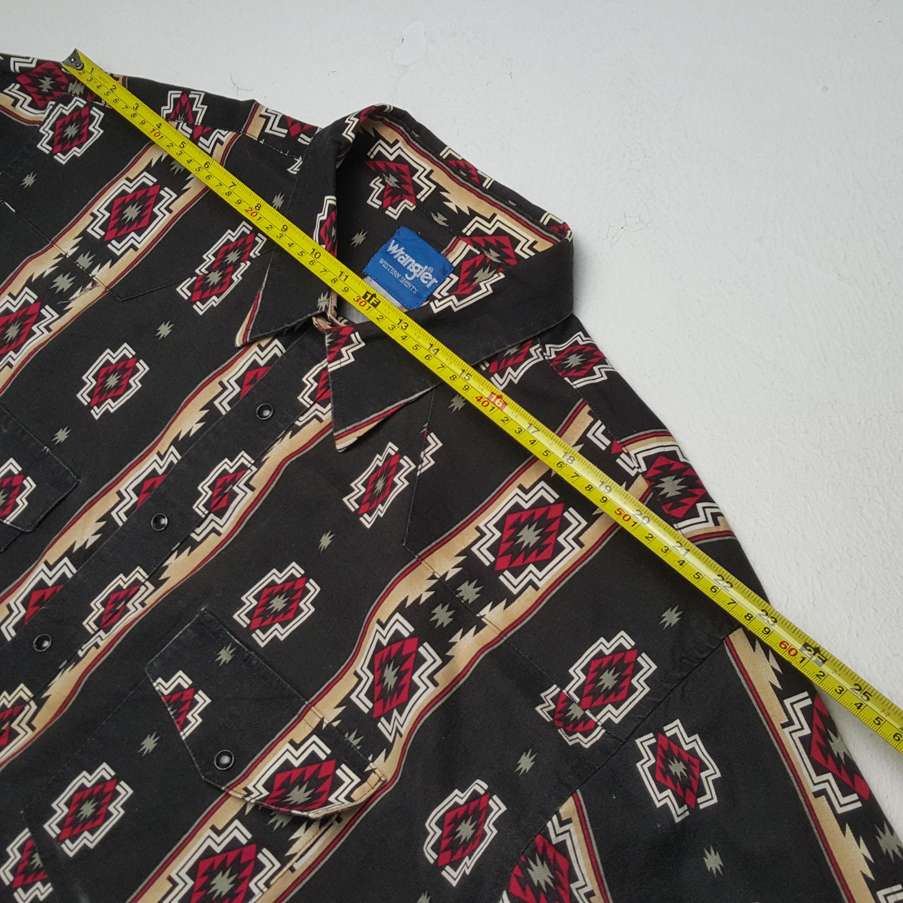 Vintage × Wrangler Vintage WRANGLER American Classic Style Shirts Size US XXL / EU 58 / 5 - 4 Thumbnail