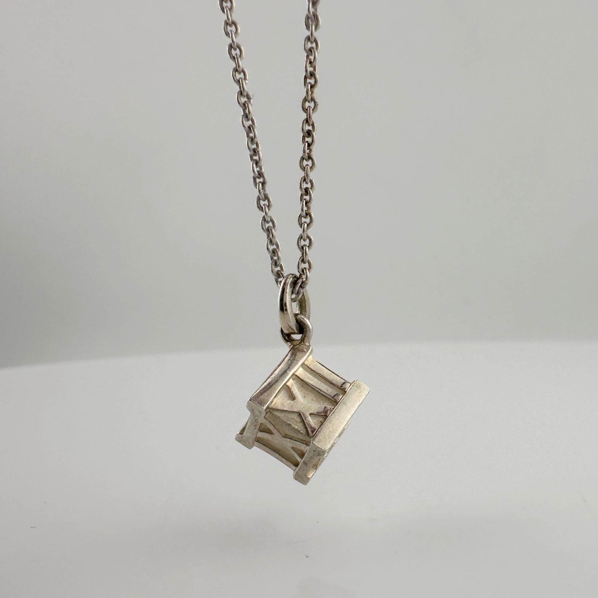 Other Tiffany and Co Atlas Cube Necklace Sterling Silver Size ONE SIZE - 4 Thumbnail