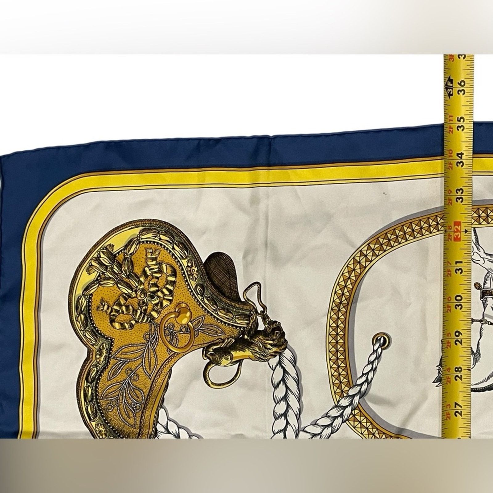 Hermes Hermès Grand Apparat Silk Scarf Size ONE SIZE - 8 Thumbnail