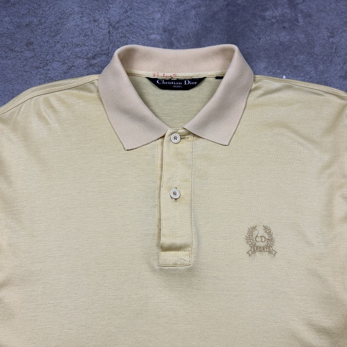 Christian Dior Monsieur × Vintage 1990s Christian Dior Sports - Longsleeve Size US L / EU 52-54 / 3 - 9 Thumbnail