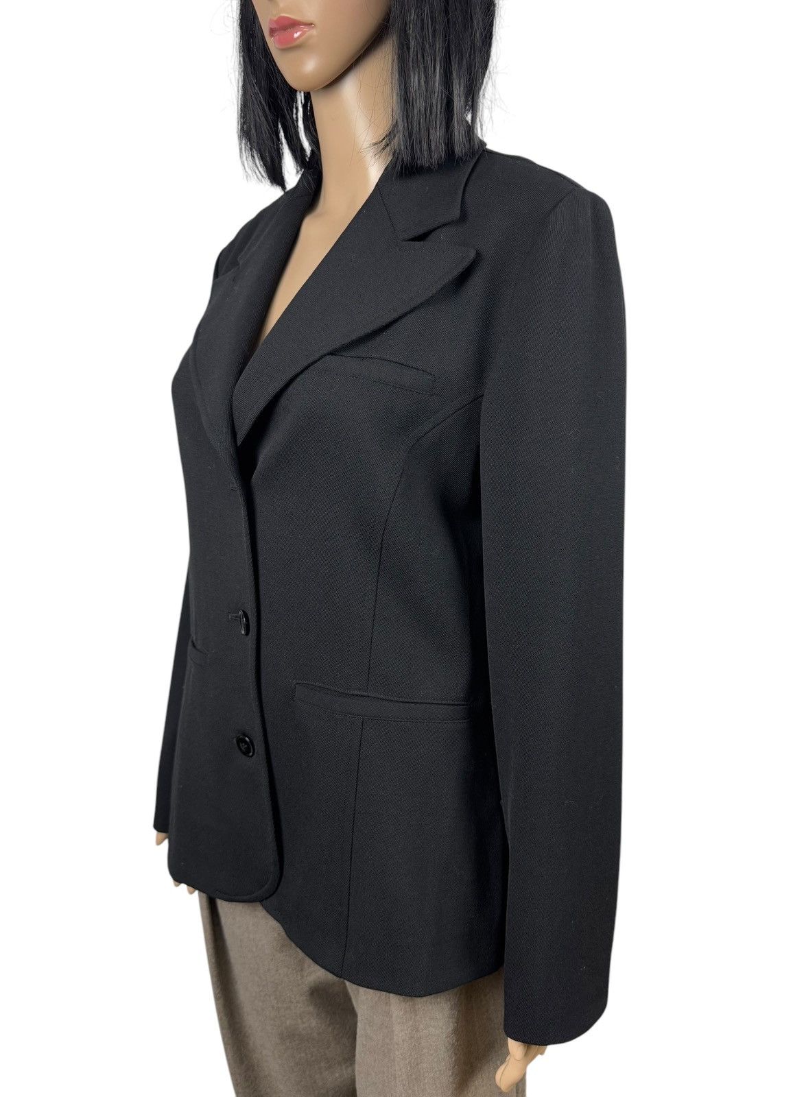 Armani × Vintage Armani Vintage 1980s Blazer Wool-Polyamide size US10 IT44 Size L / US 10 / IT 46 - 4 Thumbnail