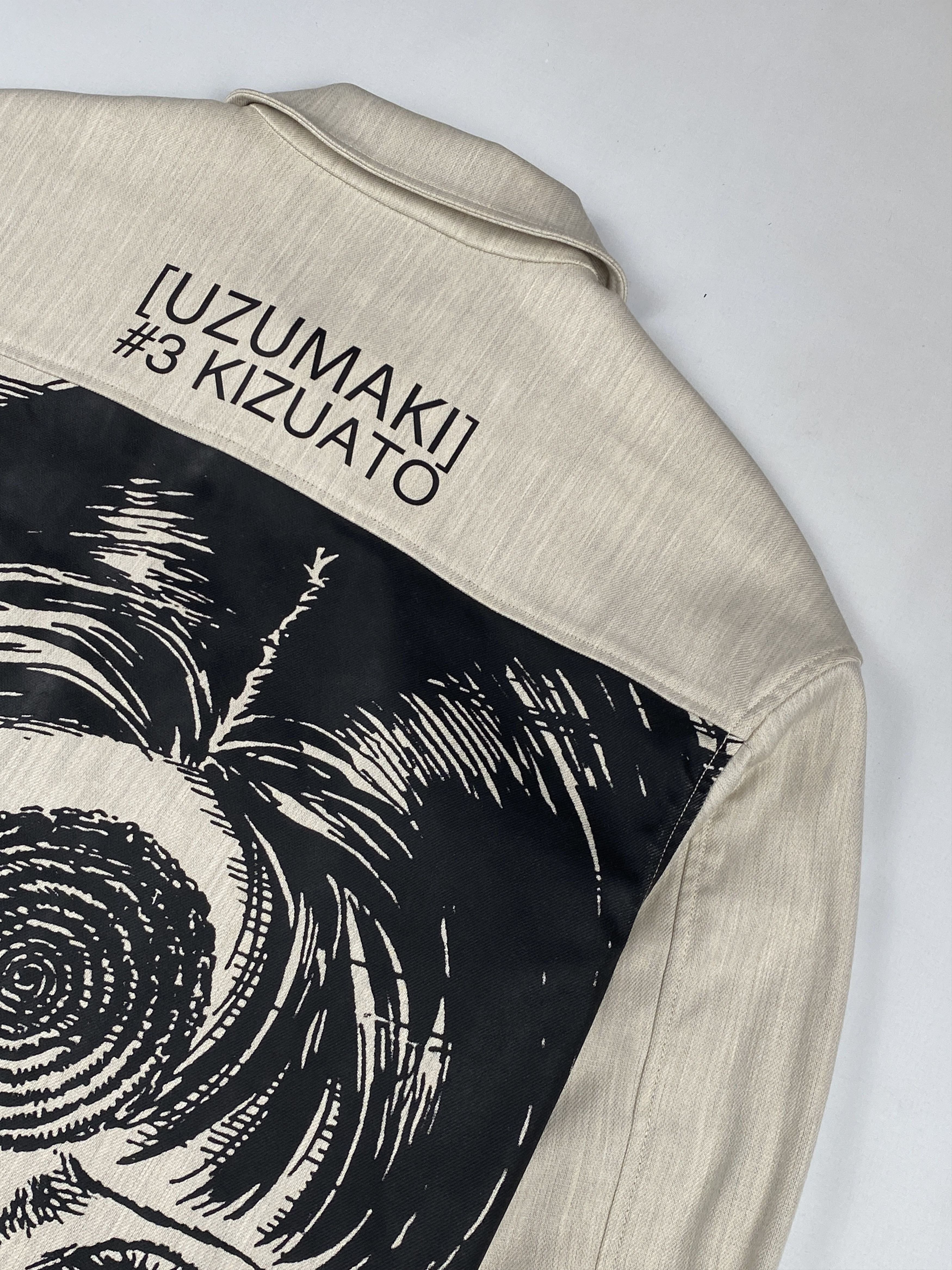 Japanese Brand Initial x Junji Ito [Uzumaki] Multiple Pockets Shirt Jacket Size US M / EU 48-50 / 2 - 10 Thumbnail