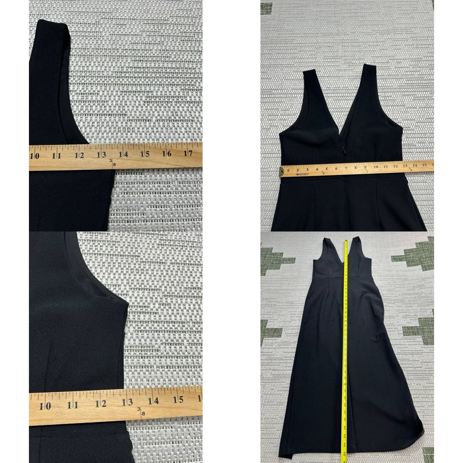 Abercrombie & Fitch Abercrombie & Fitch Dress Blouson Womens Small Petite Black Midi Size S / US 4 / IT 40 - 8 Thumbnail