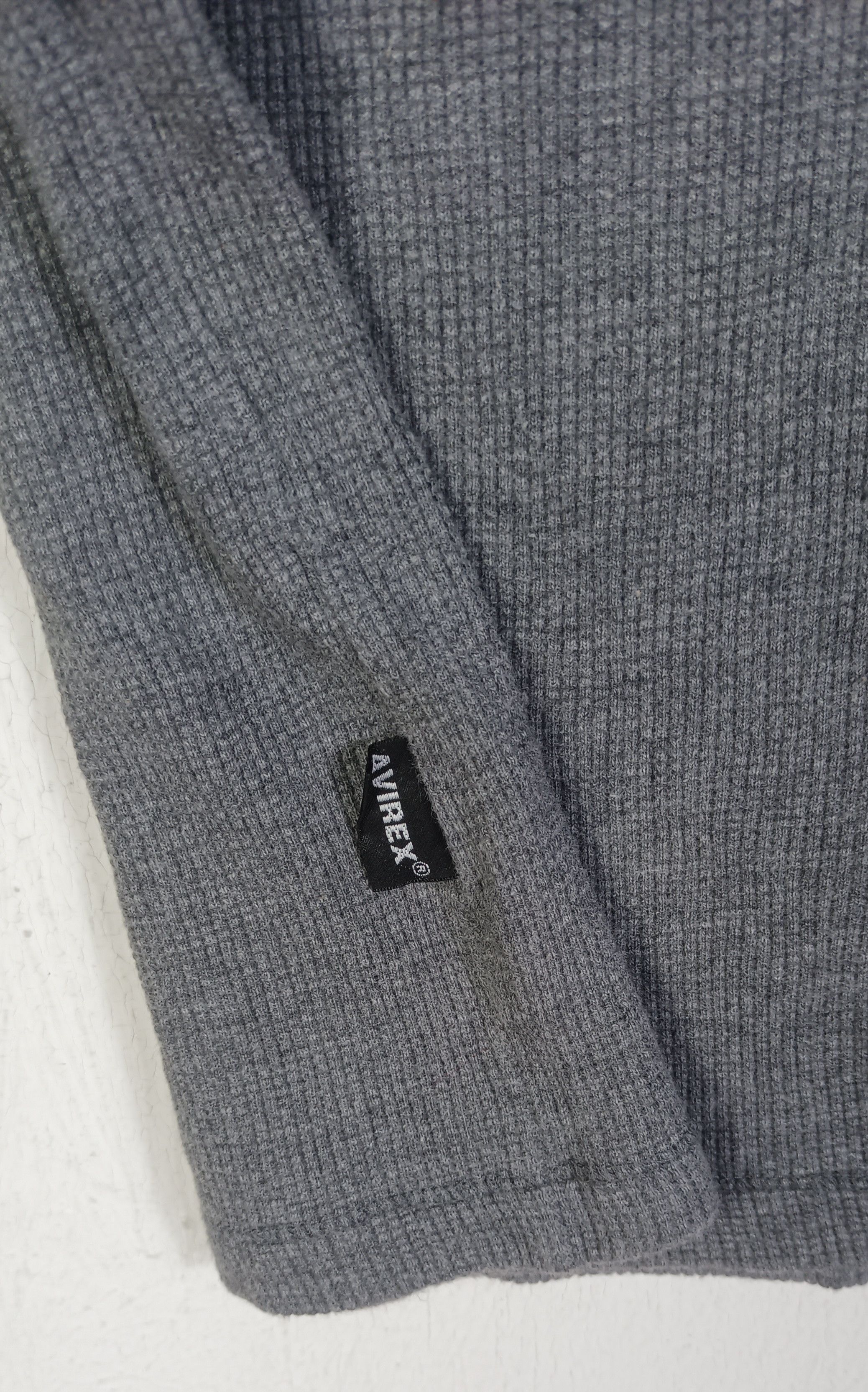Avirex Avirex USA Waffle Knit Sweatshirt Size US S / EU 44-46 / 1 - 5 Thumbnail