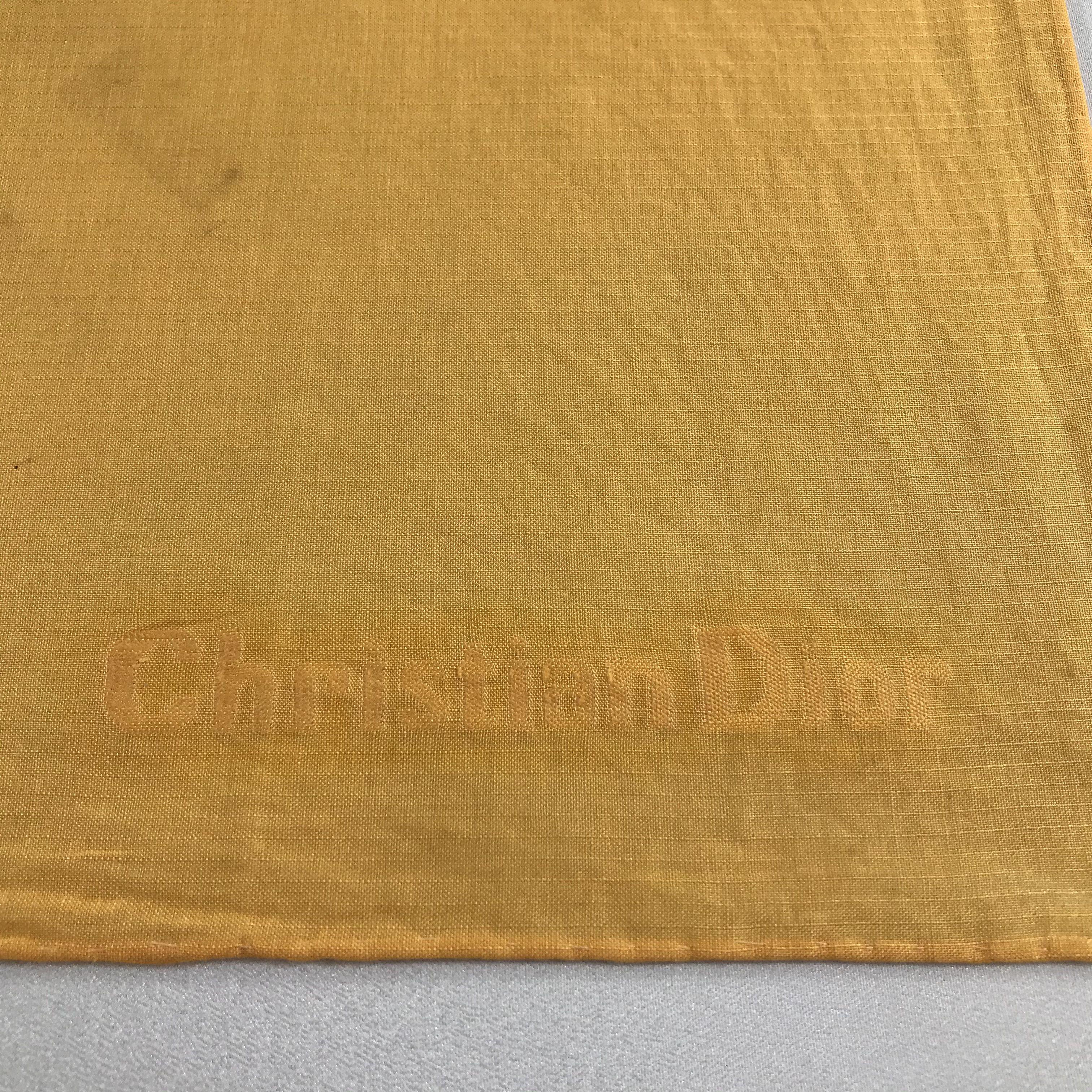 Christian Dior Monsieur Christian Dior Handkerchief Bandana Neckerchief H697 Size ONE SIZE - 3 Thumbnail
