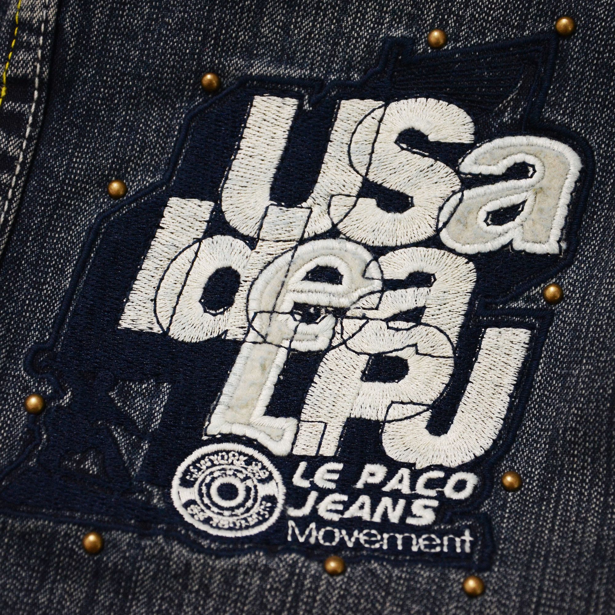 Other Le Paco Jeans Youth Fit Straight Leg Y2K New York Streetwear Size US 28 / EU 44 - 5 Thumbnail