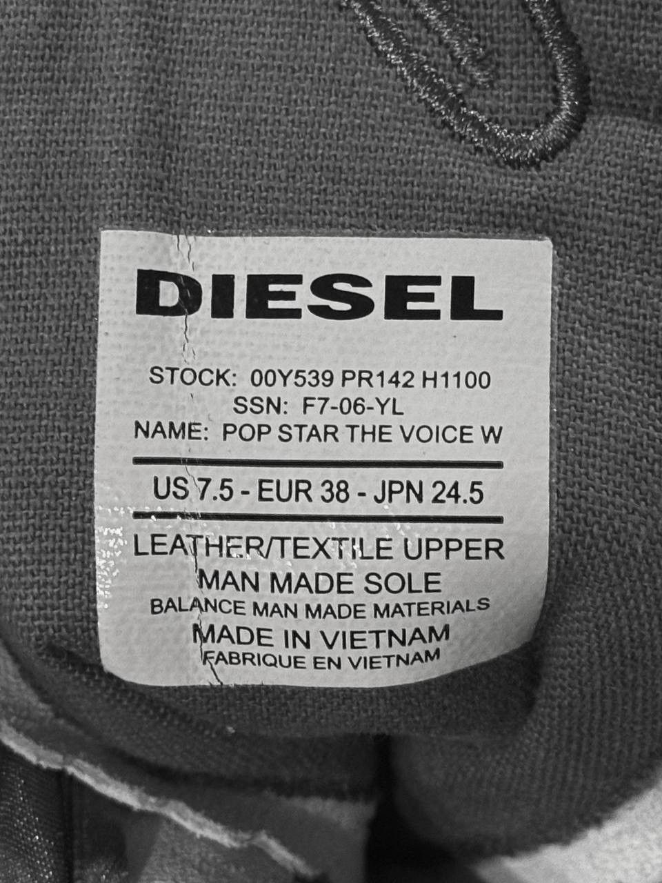 Diesel Rare Diesel Pop star Archive The Voice Leather High Boots Size US 7.5 / IT 37.5 - 8 Thumbnail