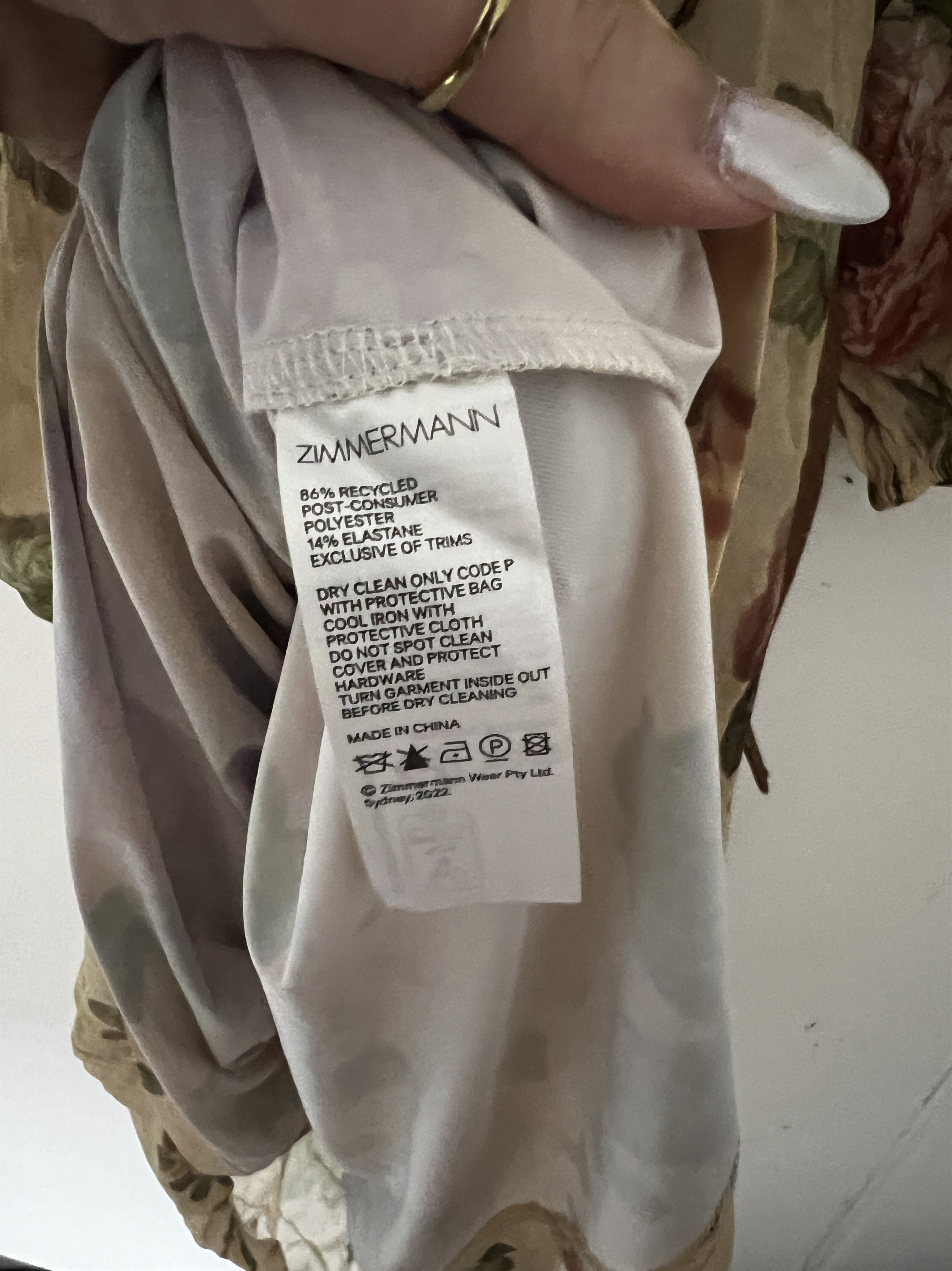 Zimmermann Luminosity Billow Dress Size M / US 6-8 / IT 42-44 - 8 Thumbnail
