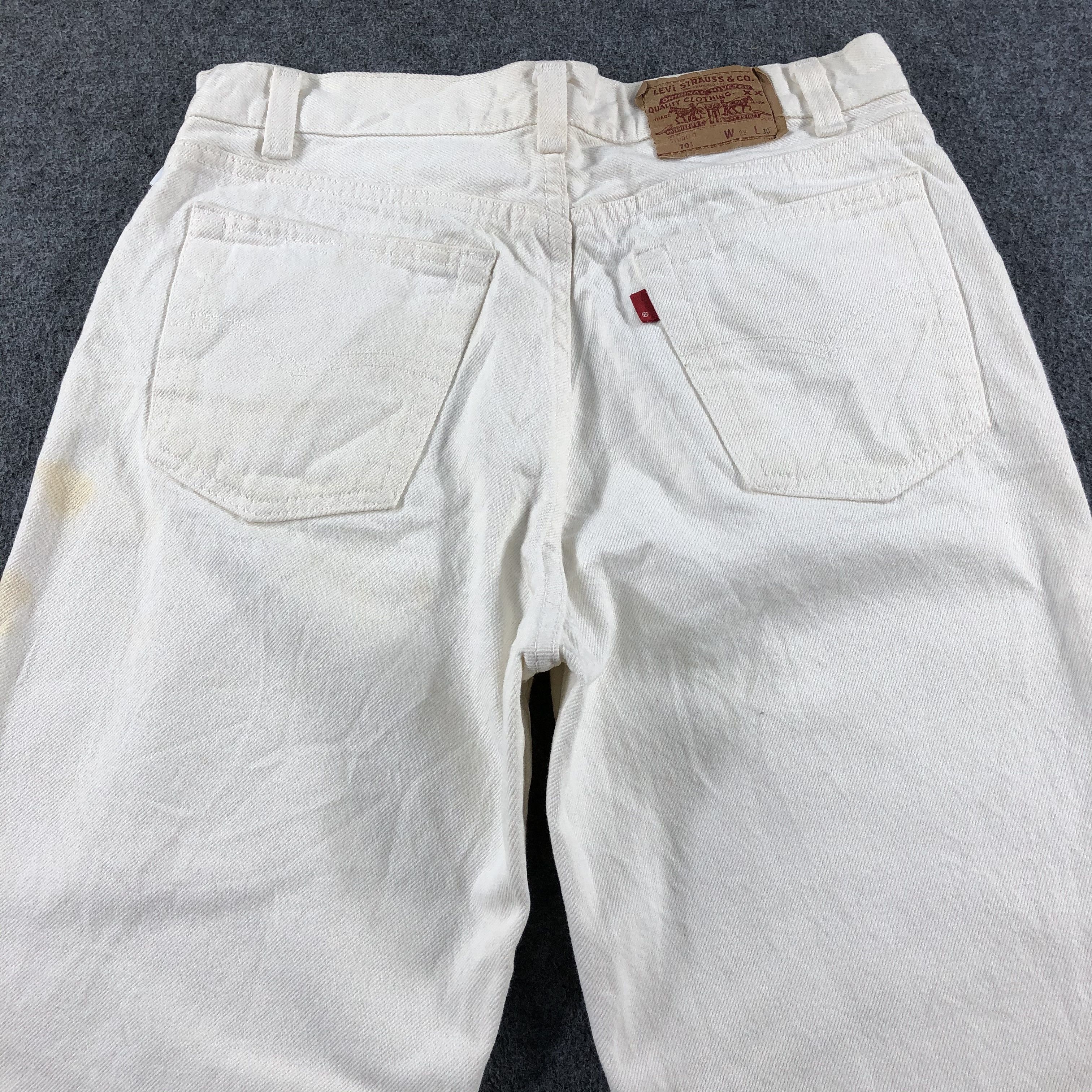 Levi's × Vintage 90s Vintage Light Wash Levis 701 Jeans-J2366 Size US 28 / EU 44 - 4 Thumbnail