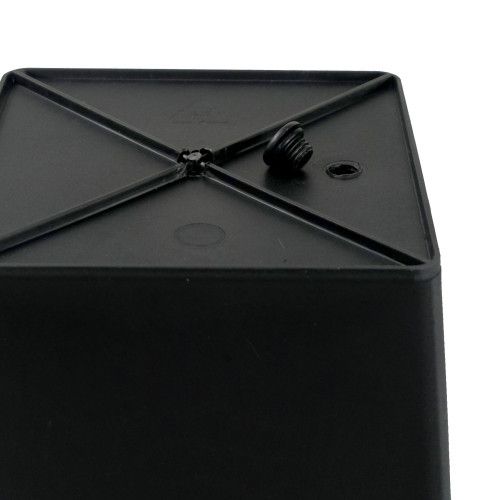 Designer × Homemade 5" Square Nursery Plant Pot - Garden Plastic Pots with Drain Size US L / EU 52-54 / 3 - 6 Thumbnail