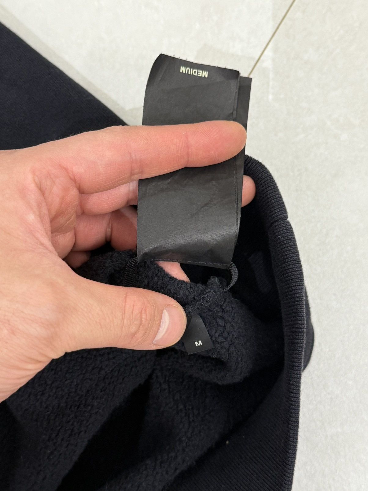 Fear of God FEAR OF GOD BASEBALL VINTAGE Cotton HOODIE Black Size US M / EU 48-50 / 2 - 11 Thumbnail