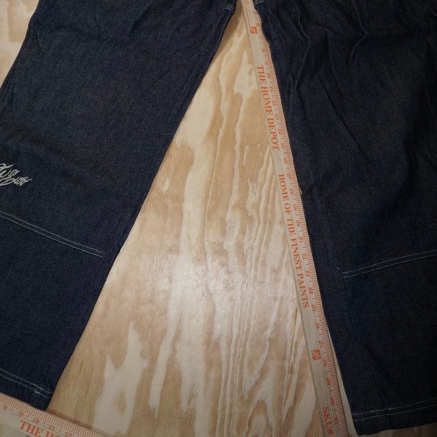 Vintage 46 - Vintage Y2K Willie Esco dungarees 1990s embroider pants Size US 44 / EU 60 - 4 Thumbnail
