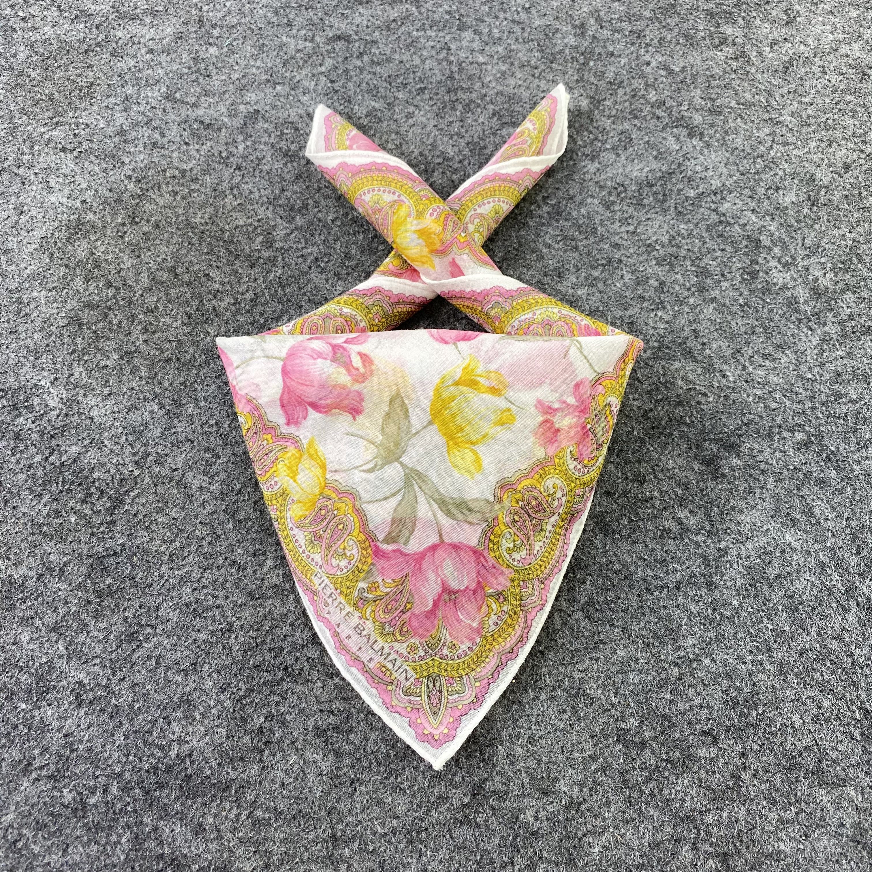 Pierre Balmain Pierre Balmain Handkerchief / Bandana / Neckerchief -B857 Size ONE SIZE - 2 Thumbnail