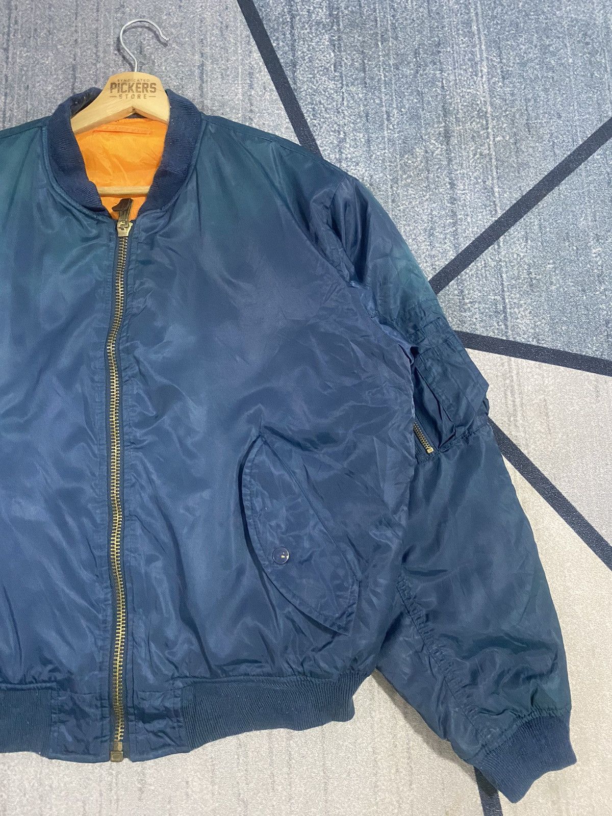 Japanese Brand JAPANESE BRAND MA-1 FLYER’s JACKET LARGE Size US L / EU 52-54 / 3 - 4 Thumbnail
