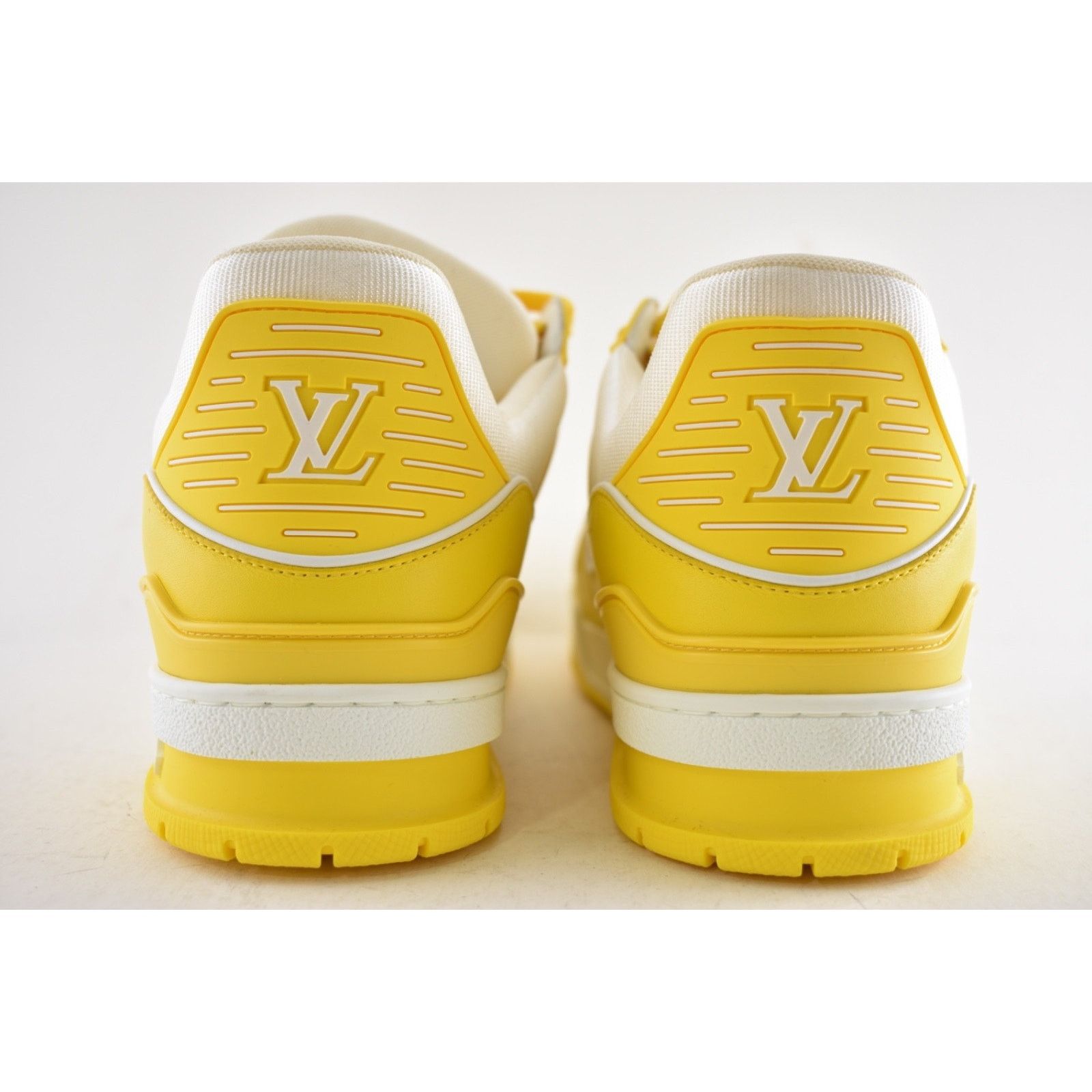 Louis Vuitton Louis Vuitton Yellow White Empreinte Leather Low Trainer Size US 9 / EU 42 - 12 Thumbnail