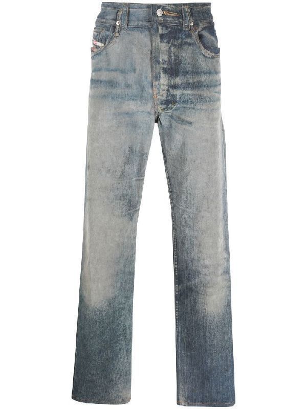 Diesel o1mle1025 2010 D-MACS Jeans in Blue Size US 32 / EU 48 - 1 Thumbnail
