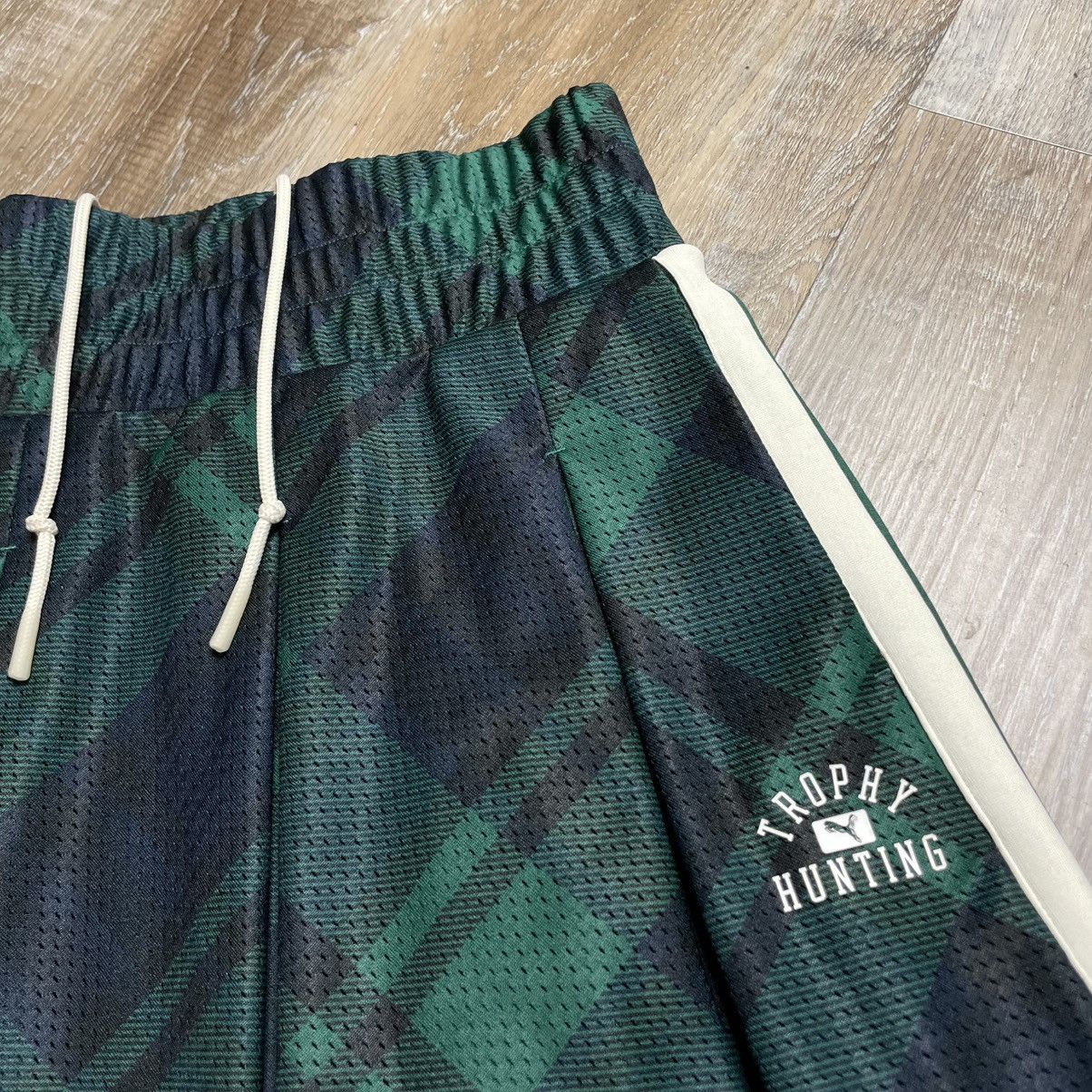 Puma Puma Trophy Room Plaid Basketball Skirt Womens Medium Skort Size 30" / US 8 / IT 44 - 5 Thumbnail