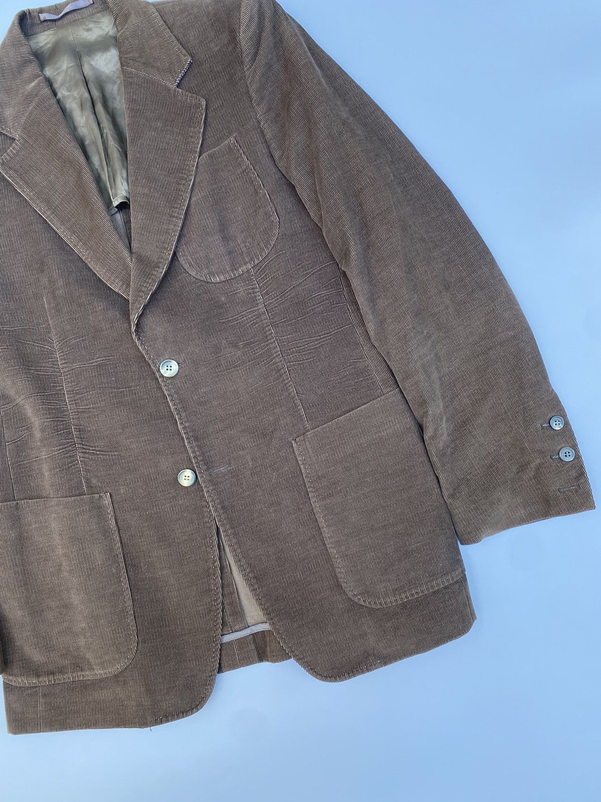 Maison Margiela Archive! S/S 2002 Maison Margiela- Campaign Corduroy Blazer Size US M / EU 48-50 / 2 - 4 Thumbnail