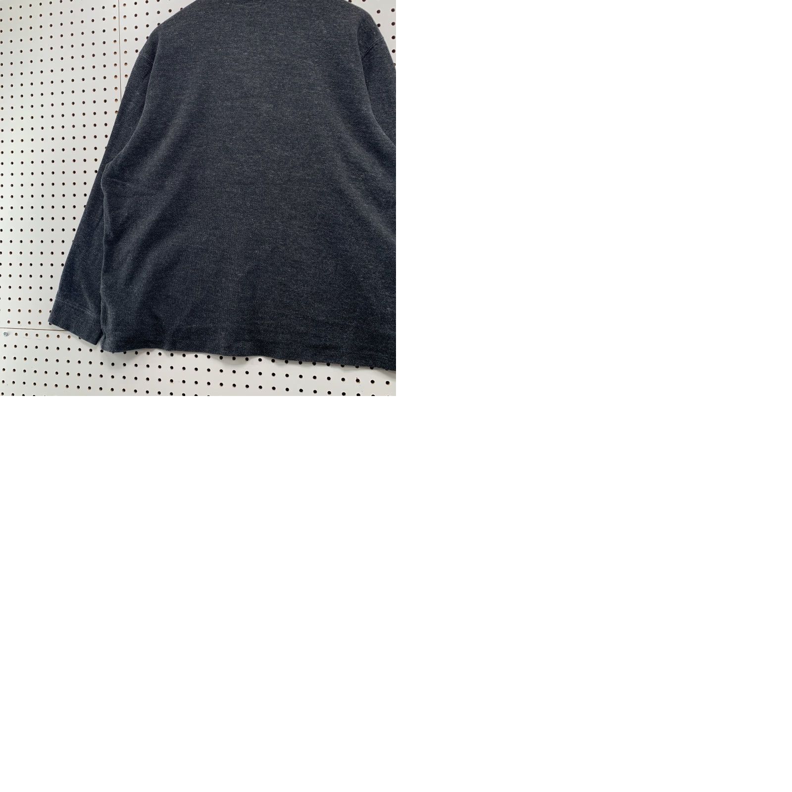 Polo Ralph Lauren Polo Ralph Lauren Sweater Mens XL Gray 1/4 Zip Leather Tab Long Sleeve Size US XL / EU 56 / 4 - 9 Thumbnail