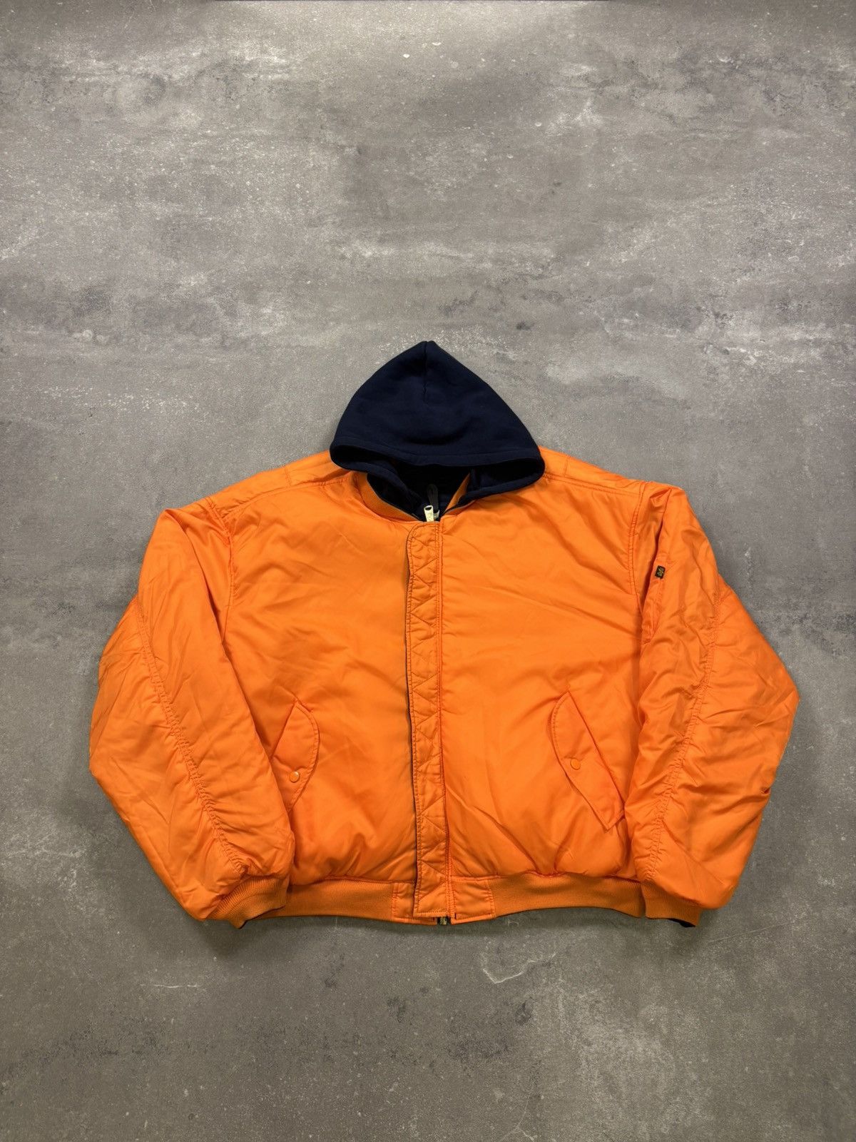 Alpha Industries × Vetements Vetements x Alpha FW18 Reversible Hooded Bomber Jacket Size US XS / EU 42 / 0 - 10 Thumbnail