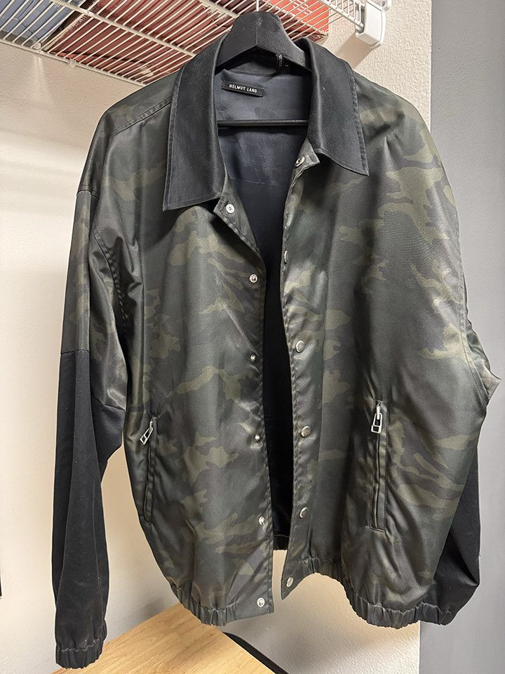Helmut Lang Helmut Lang Camo Tone Windbreaker Size US XL / EU 56 / 4 - 1 Thumbnail