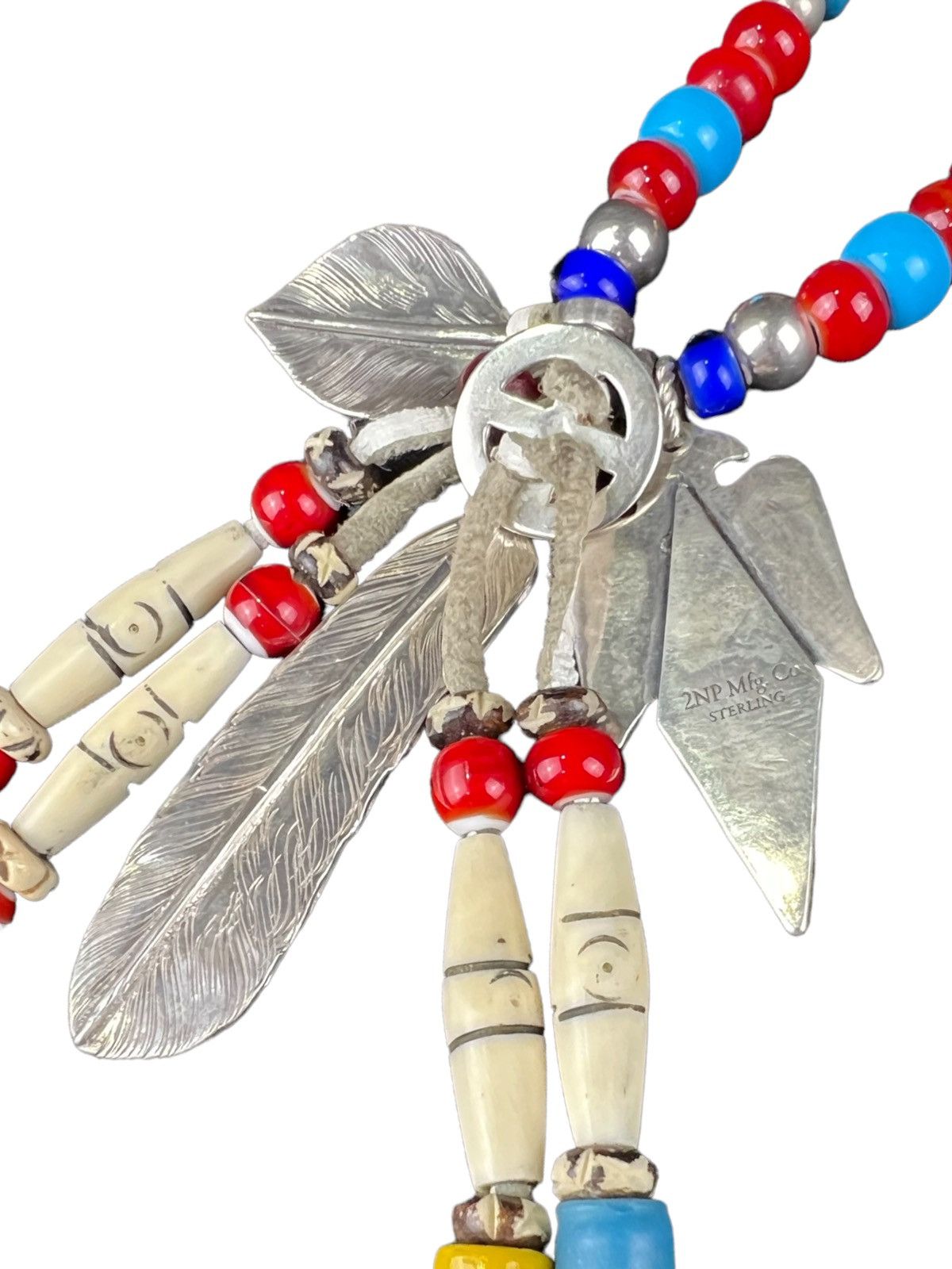 John Mayer 🔥2NP Mfg. Co.🇲🇾 Feather Necklace John Mayer Sean Wotherspoon Size ONE SIZE - 17 Thumbnail
