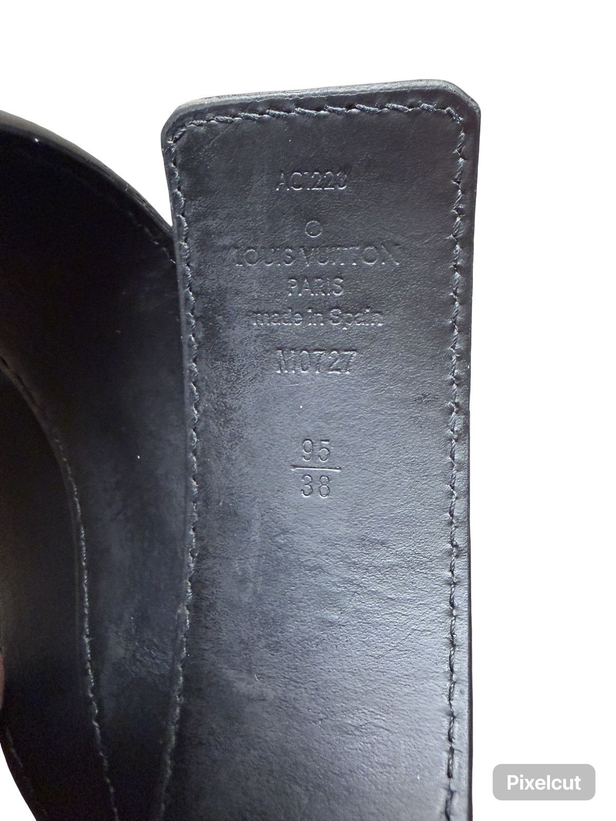 Louis Vuitton Louis Vuitton 40mm Reversible Belt Size 38 - 4 Thumbnail
