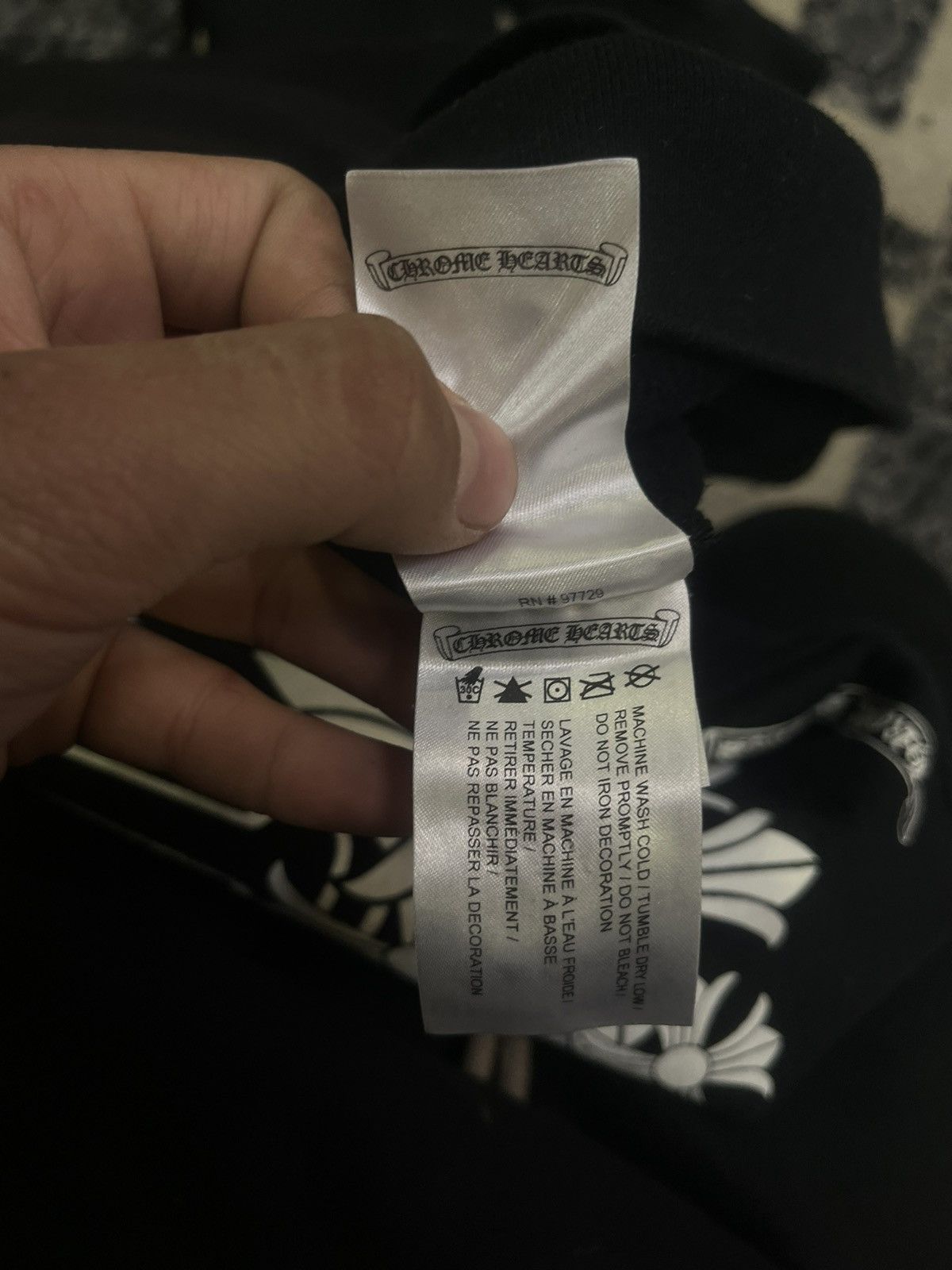 Chrome Hearts × Drake CHROME HEARTS CLB DRAKE HOODIE SIZE SMALL Size US S / EU 44-46 / 1 - 5 Thumbnail
