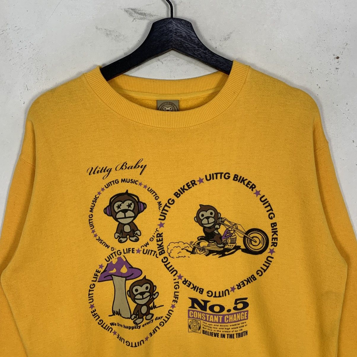 Japanese Brand UTTG BABY JapaneseBrand StreetWear Sweatshirt Swaeter Size US M / EU 48-50 / 2 - 3 Thumbnail