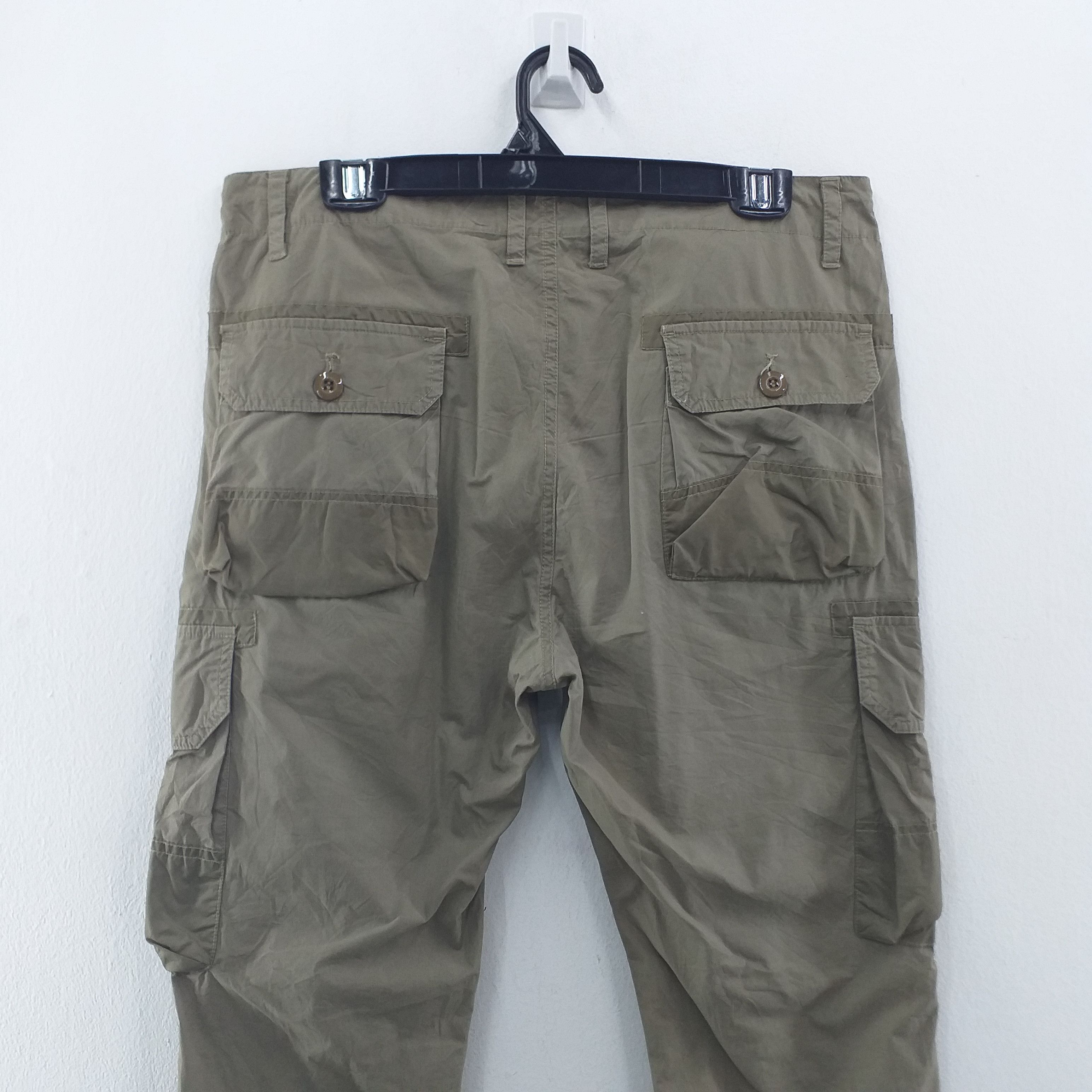 Japanese Brand Hanjro Japanese Brand Cargo Pockets Pants 33 x 30 -CP025 Size US 33 - 4 Thumbnail