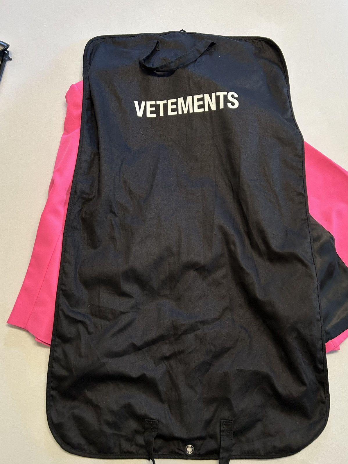 Vetements 2020 Oversized Blazer Pink Size 48L - 13 Thumbnail