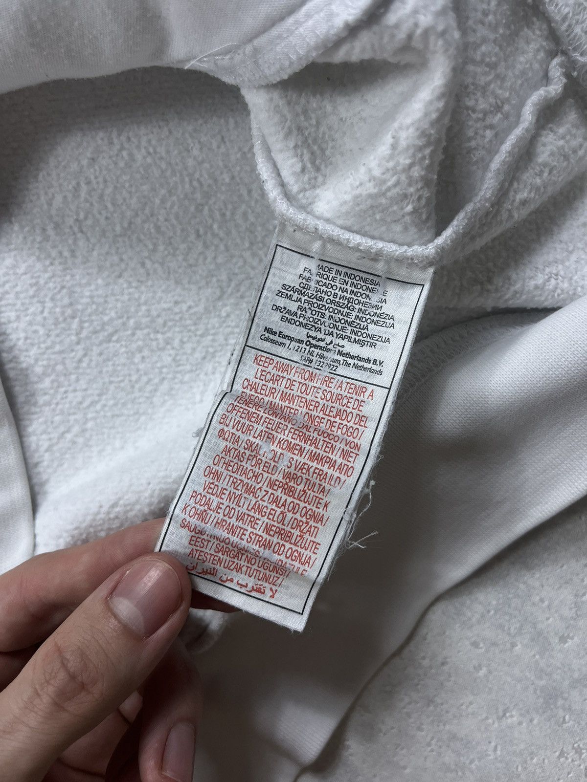 Nike × Vintage 00’s NIKE AMERICAN FOOTBALL SWOOSH RUGBY LOGO Y2K HOODIE Size US L / EU 52-54 / 3 - 4 Thumbnail