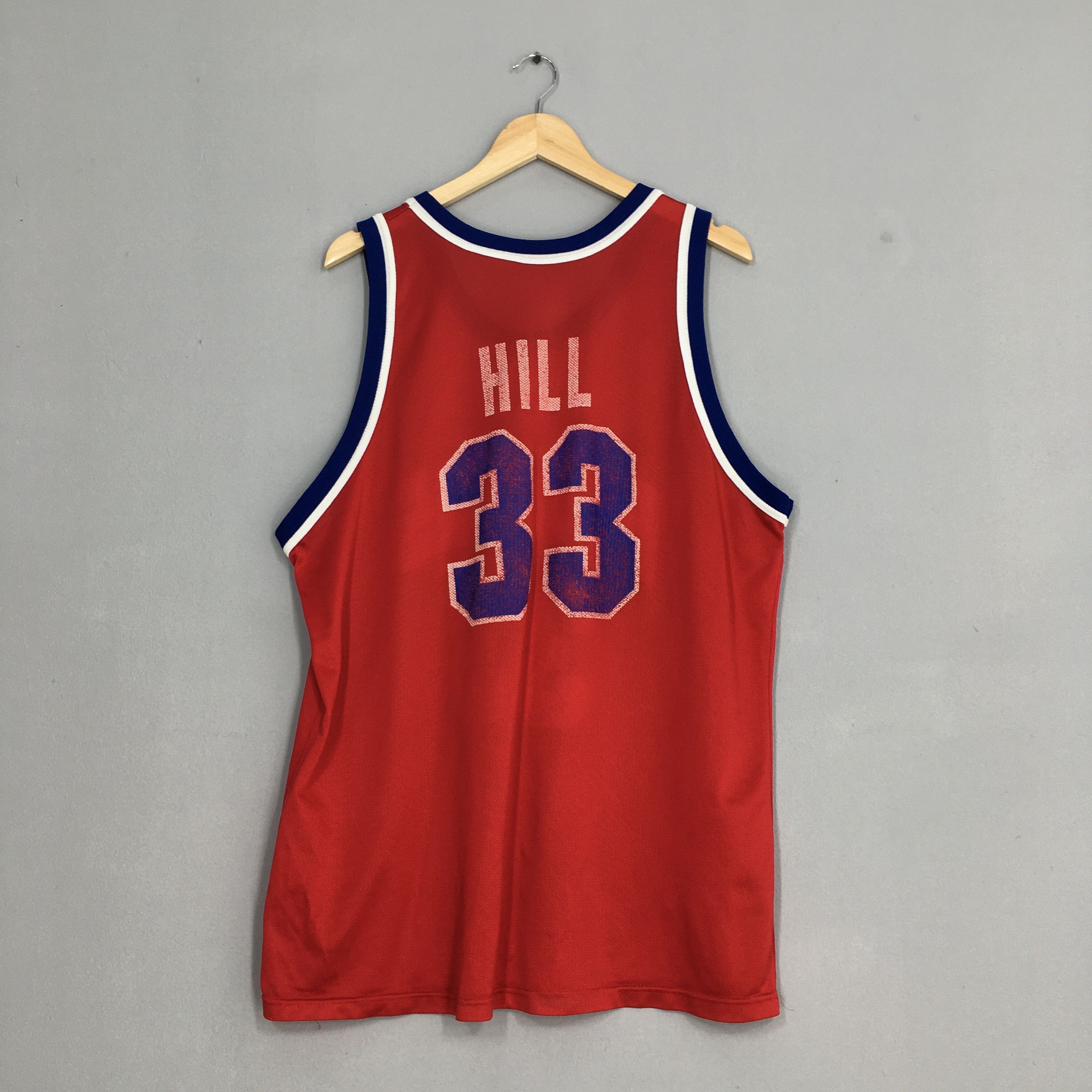 Champion × NBA Pistons Basketball Nba Grant Hill #33 Champion Jersey Size US L / EU 52-54 / 3 - 8 Thumbnail