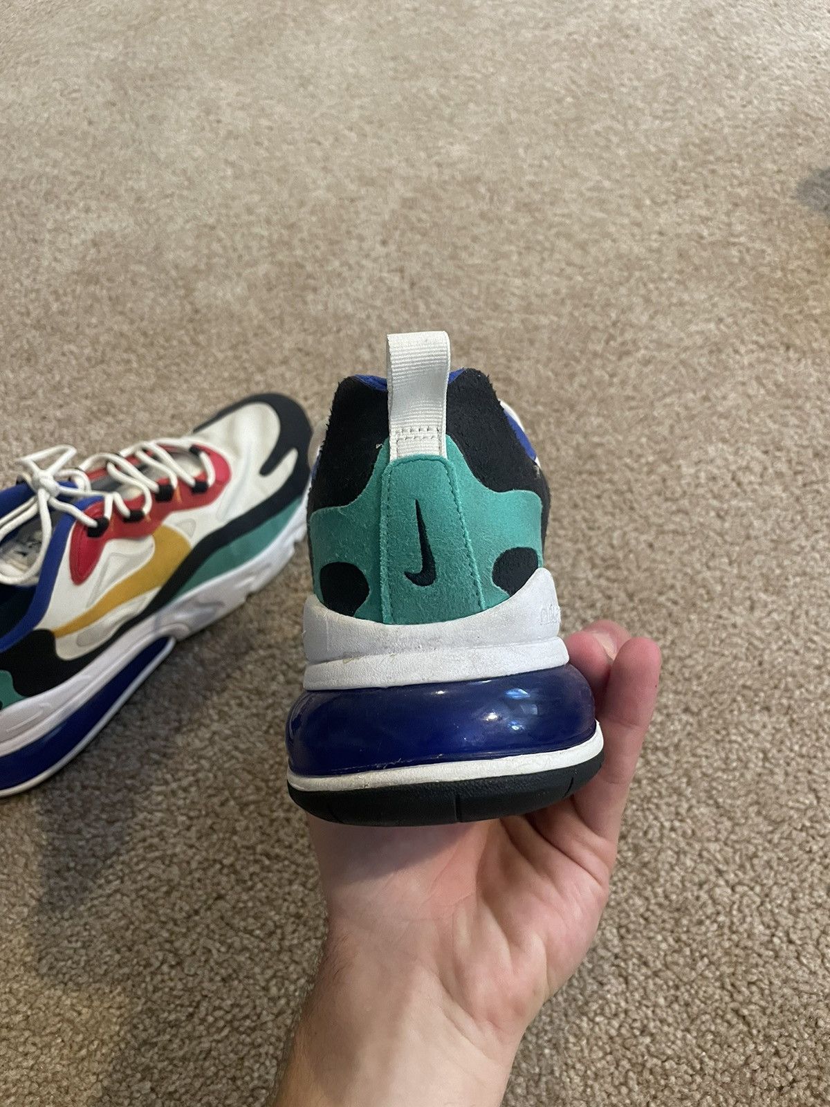 Nike Nike Air Max 270 React Size US 8.5 / EU 41-42 - 6 Thumbnail