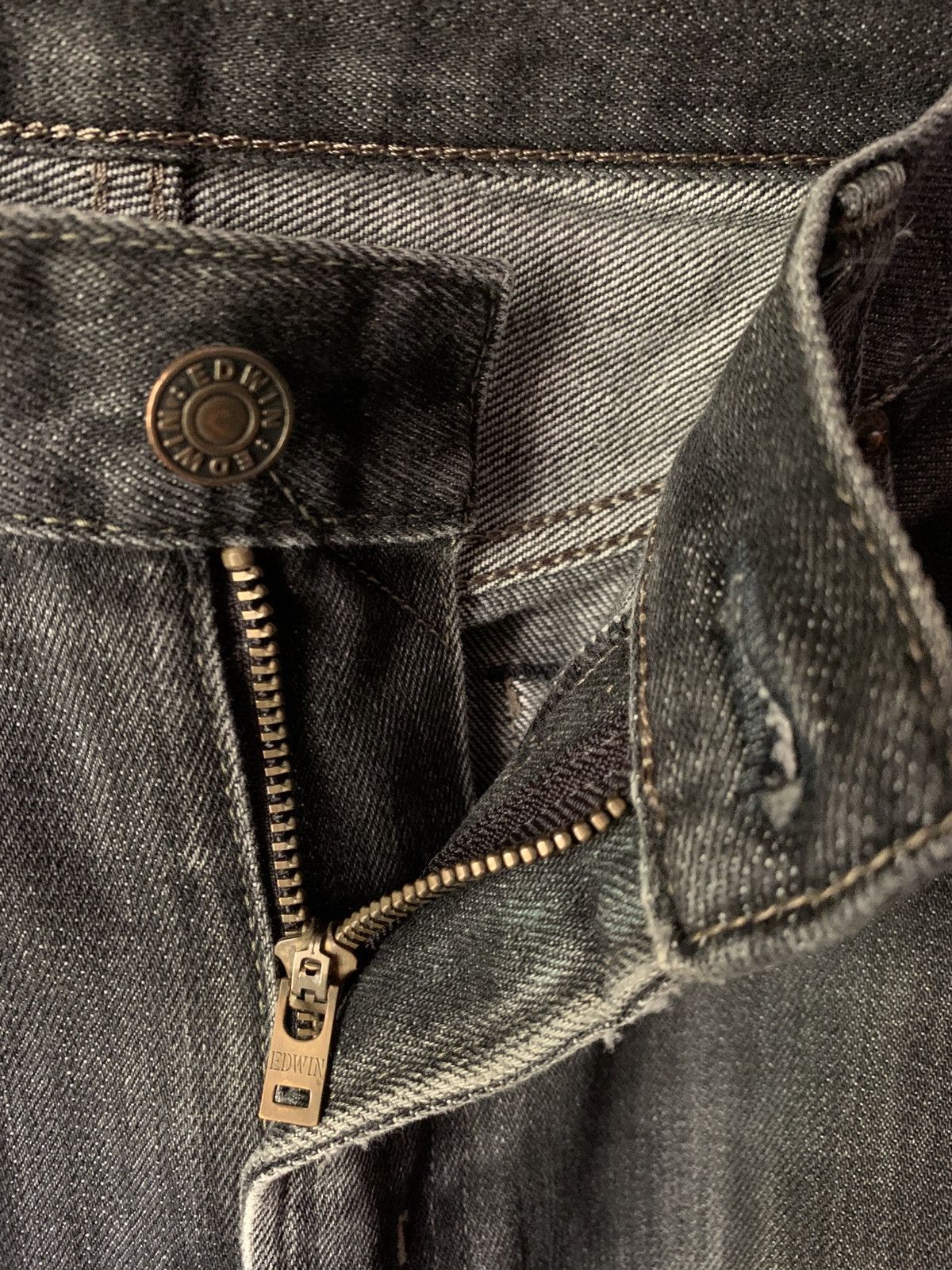Edwin Y2K 503 Edwin straight cut denim jeans Size US 35 - 5 Thumbnail