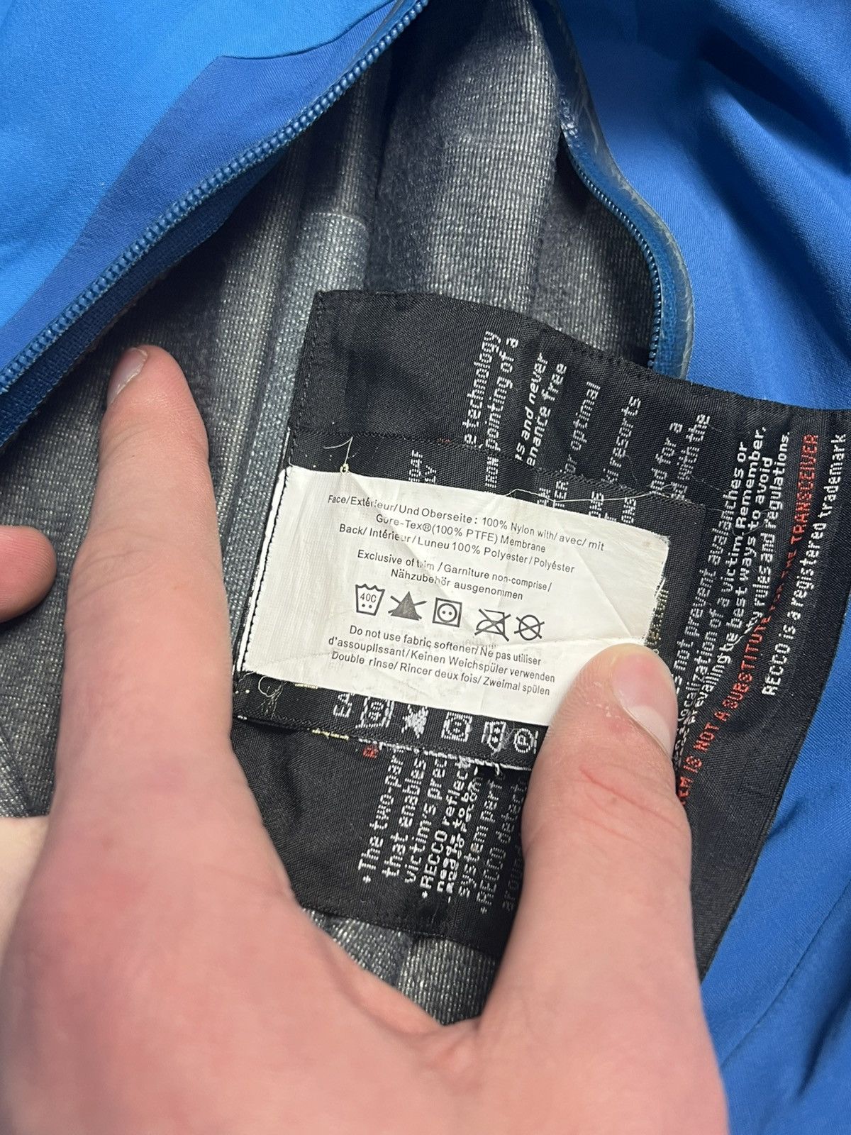 Arc'teryx Arcteryx gore tex jacket waterproof gorp black Size US S / EU 44-46 / 1 - 5 Thumbnail